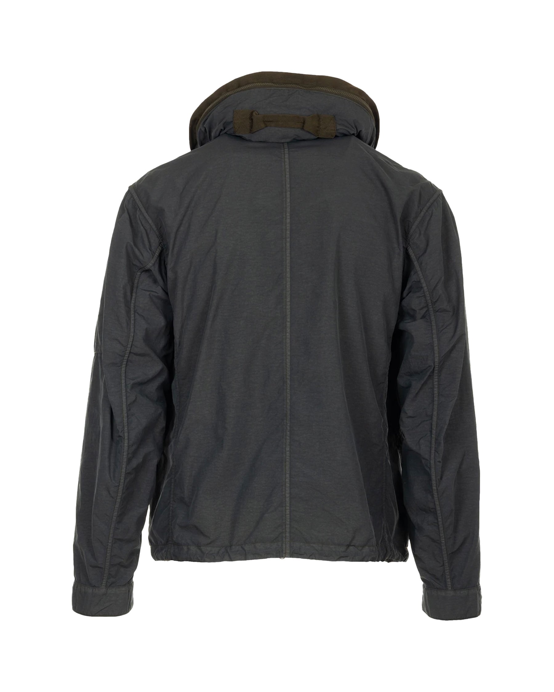 CP Company Hooded Jacket Smoked Pearl