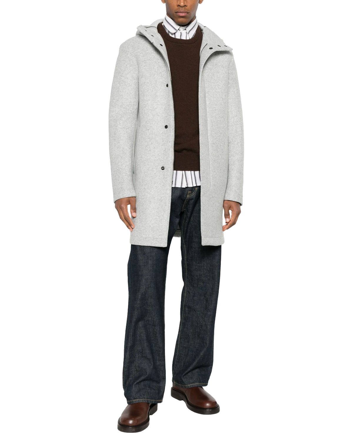 Giacca Uomo Colmar Originals in Panno Grigio