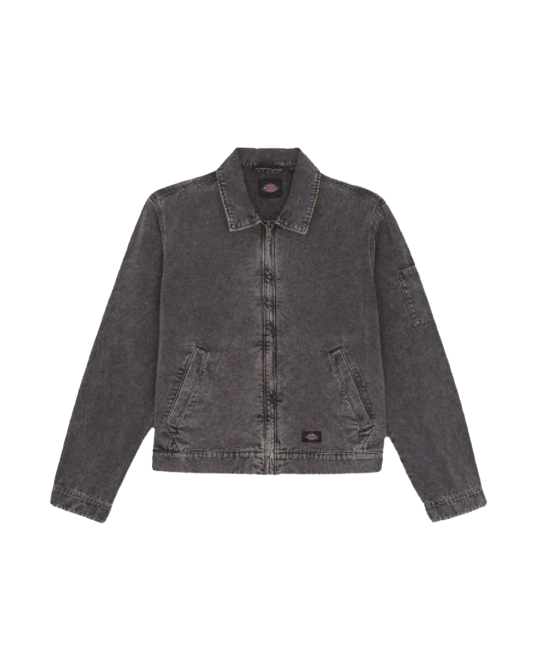 Giacca Uomo Dickies Newington Jacket Dble Dye Acid Wash Black