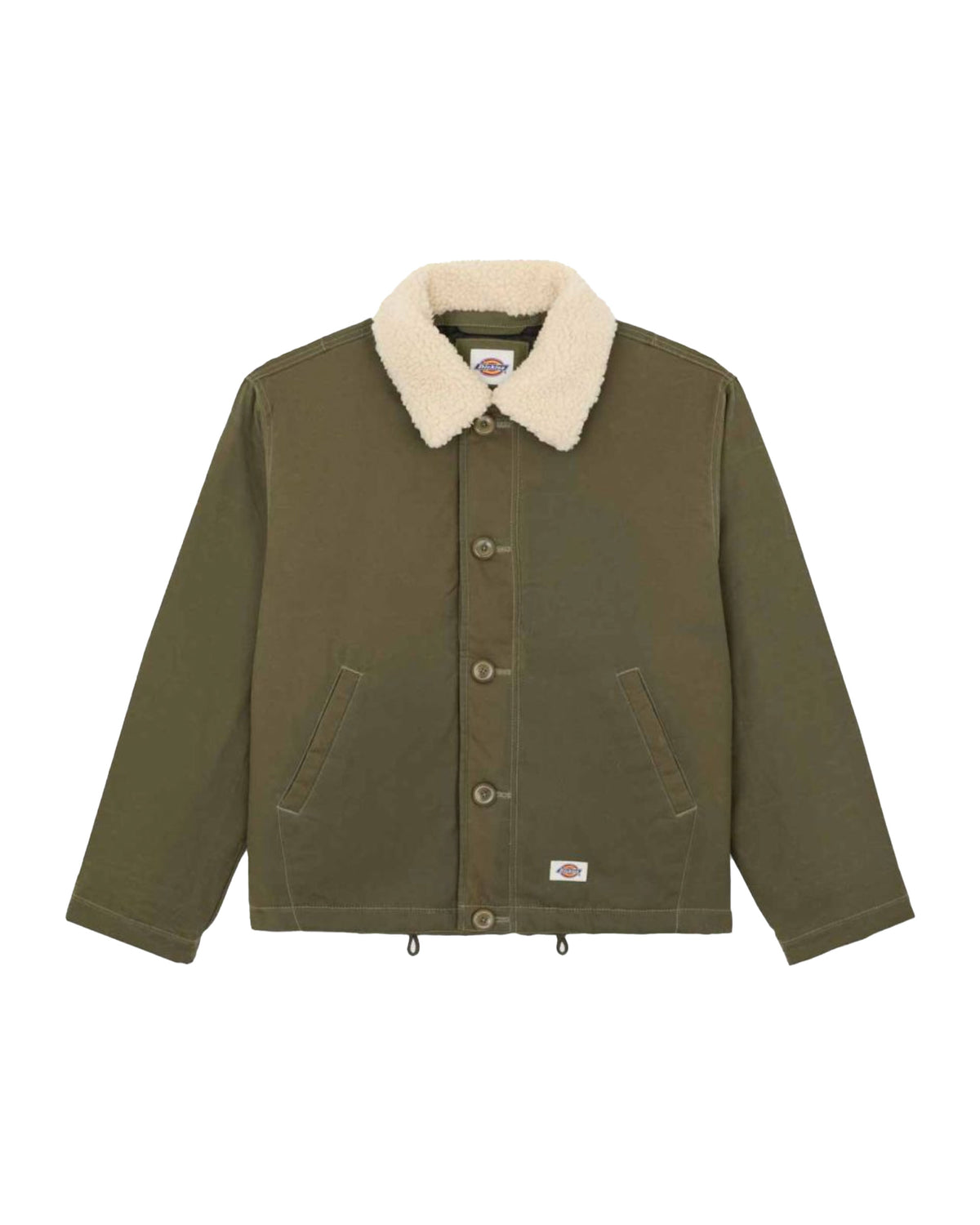 Giacca Uomo Dickies Sangrey Waxed Jacket Military Green