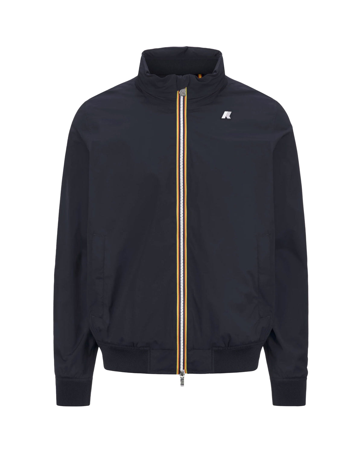 Giacca Uomo K-Way Amaury Stretch Nylon Jersey Blu