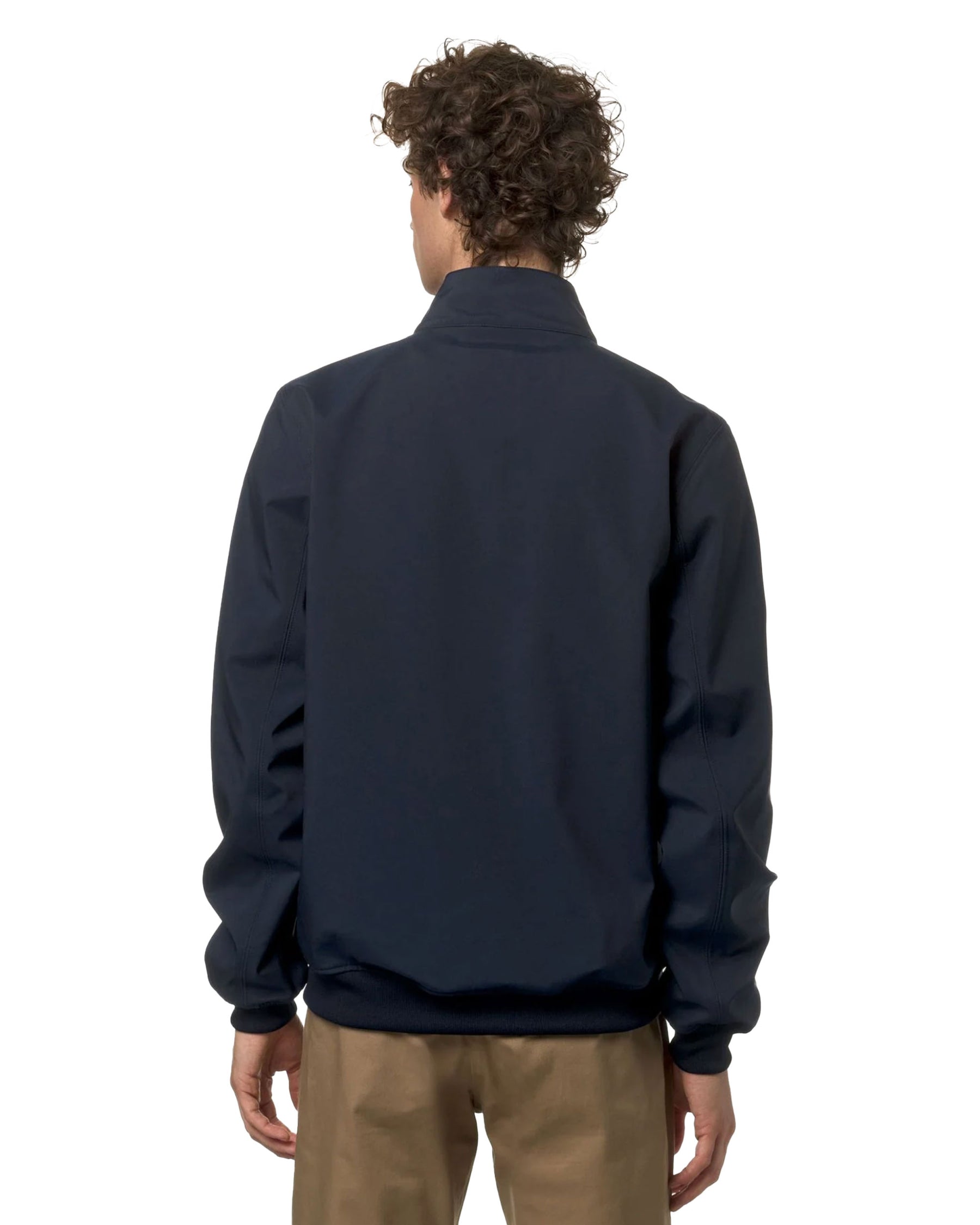 Giacca Uomo K-Way Arsene Bonded Jersey Blu