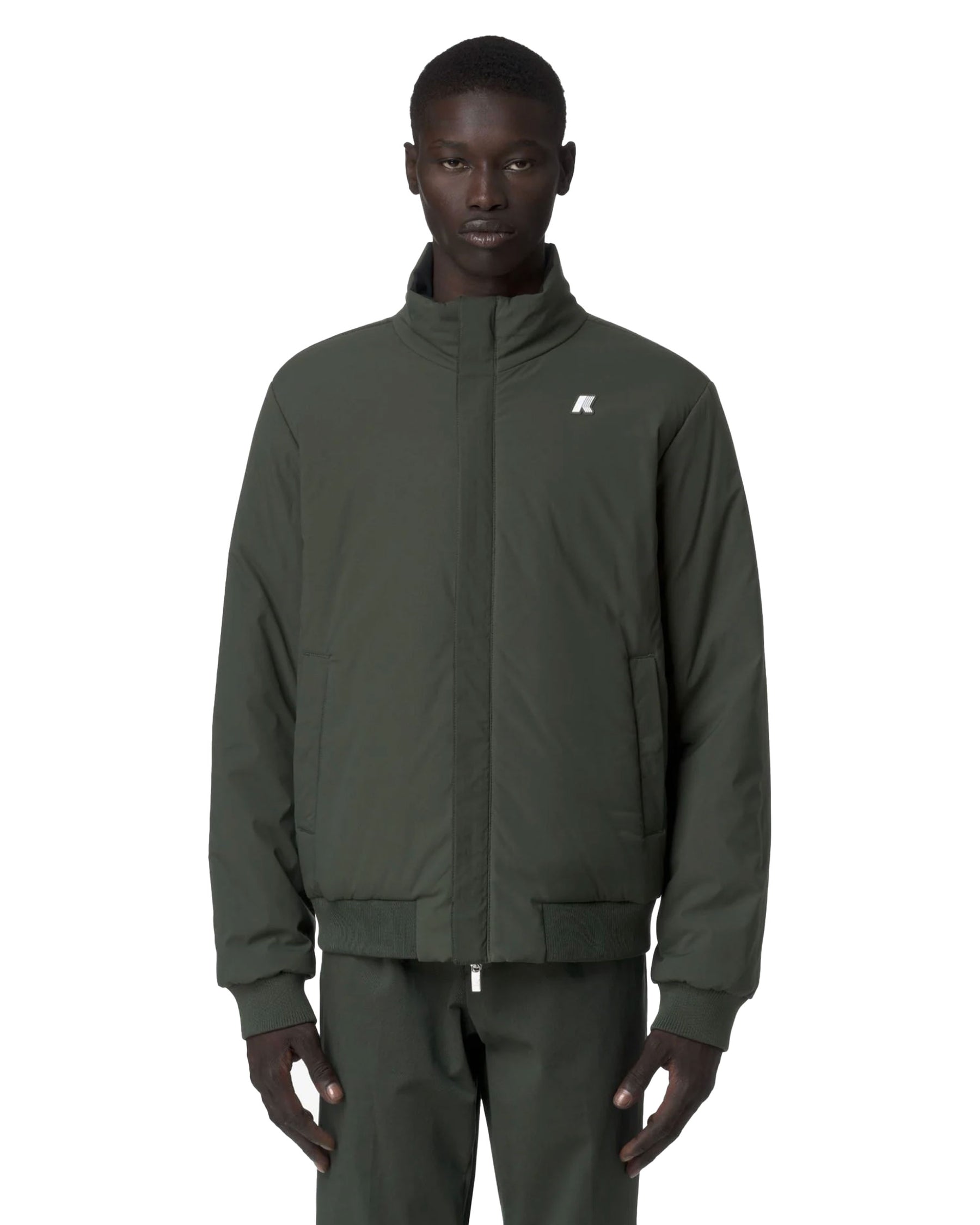 Giacca Uomo K-Way Arsene St Warm Double Nero