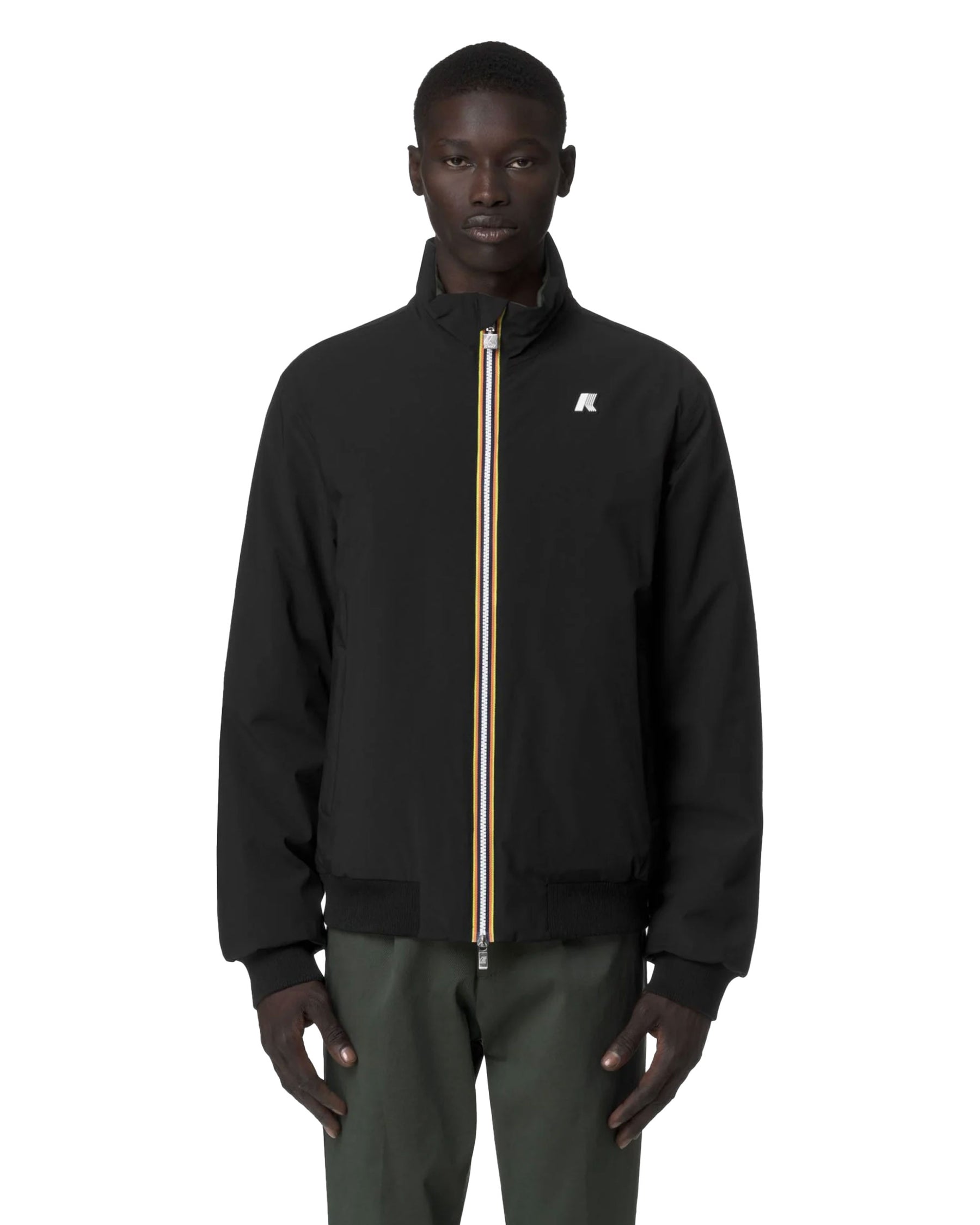 Giacca Uomo K-Way Arsene St Warm Double Nero