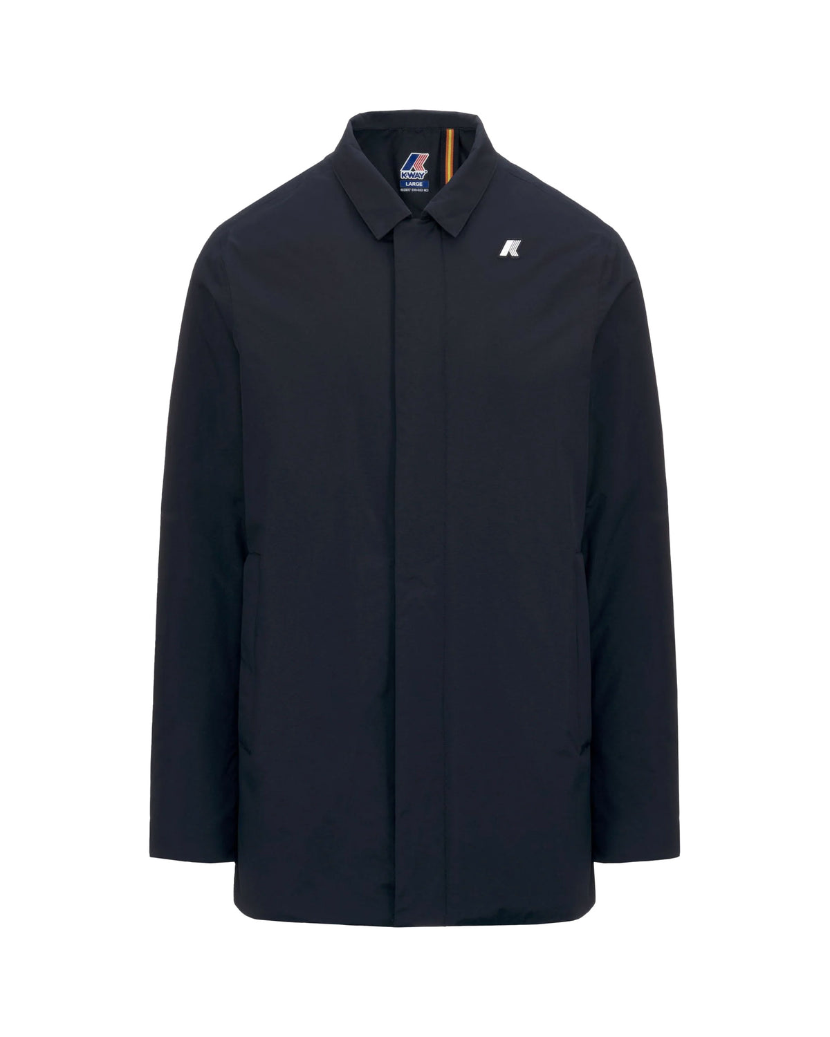 Giacca Uomo K-Way Benny Warm Ottoman-Blu