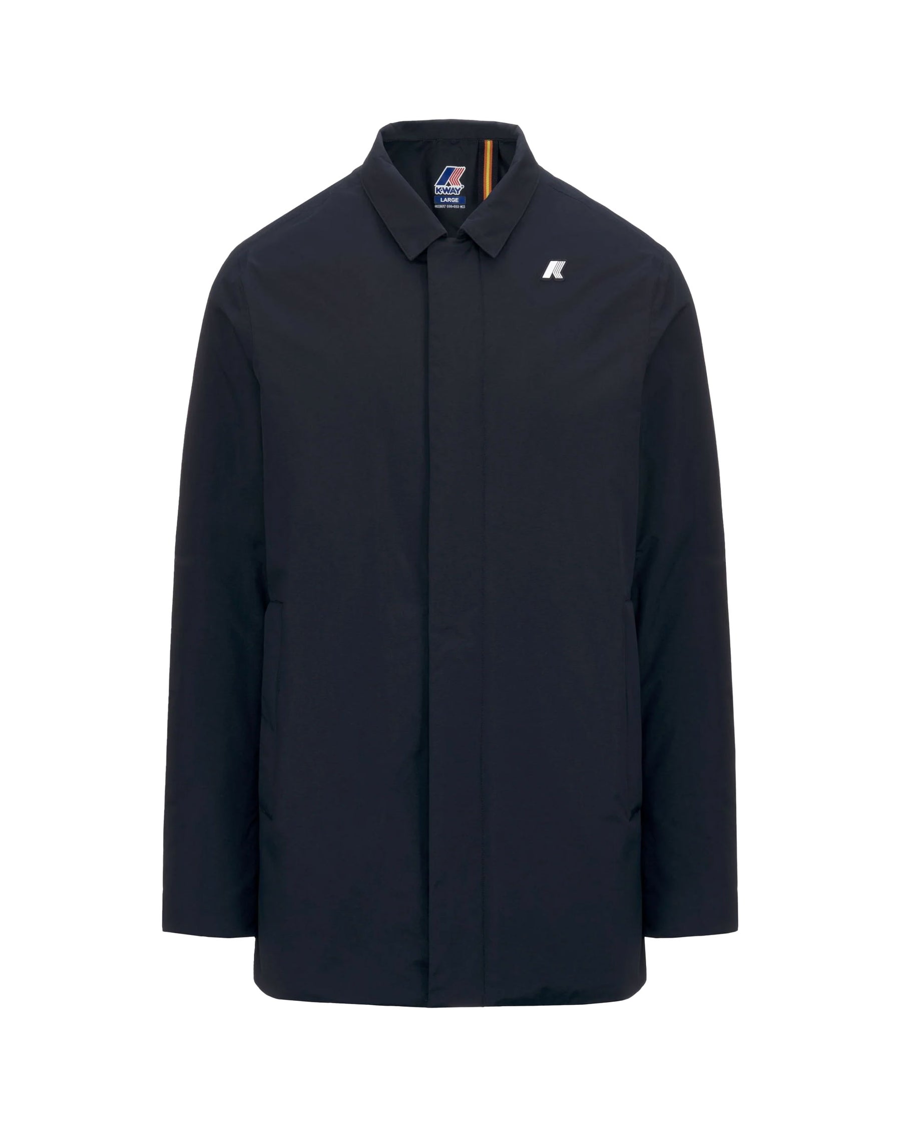 Giacca Uomo K-Way Benny Warm Ottoman-Blu
