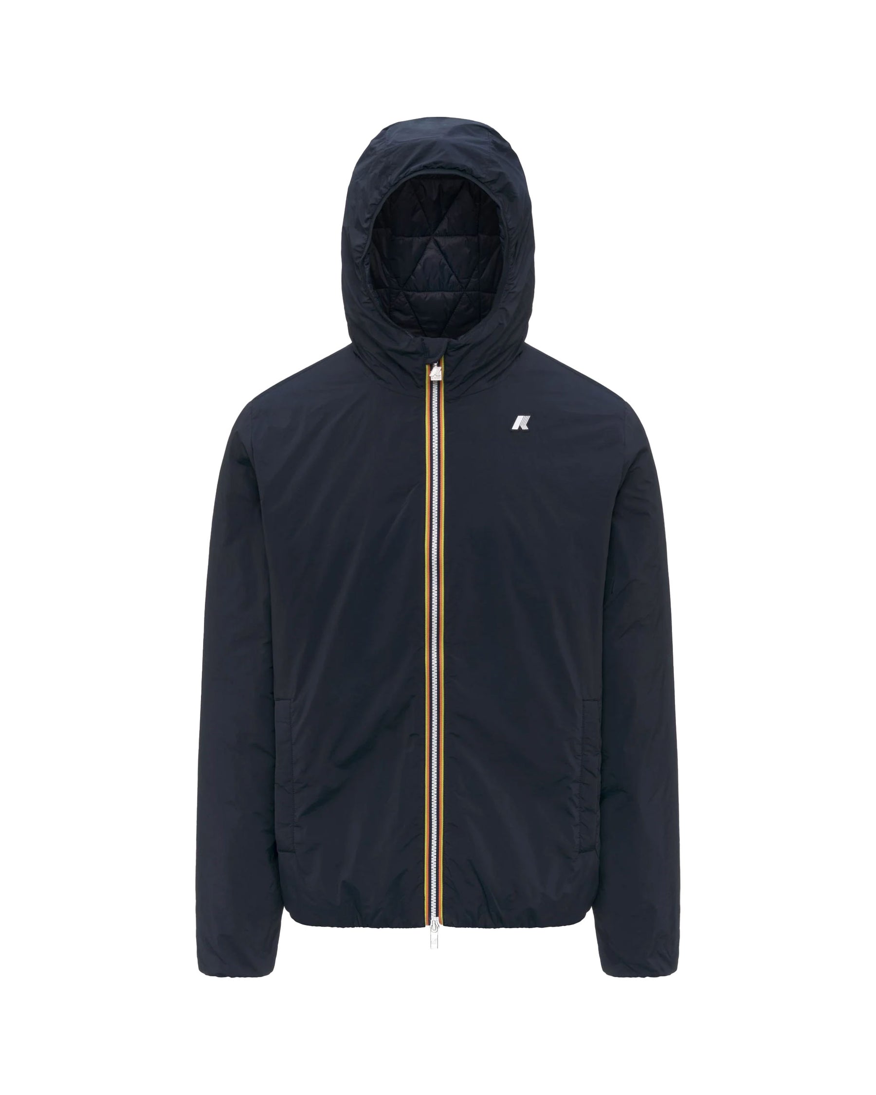Man's Jackets K-Way Jack Plain Warm Blue
