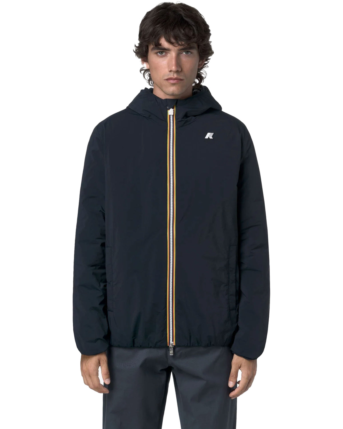 Giacca Uomo K-Way Jack Plain Warm Blu