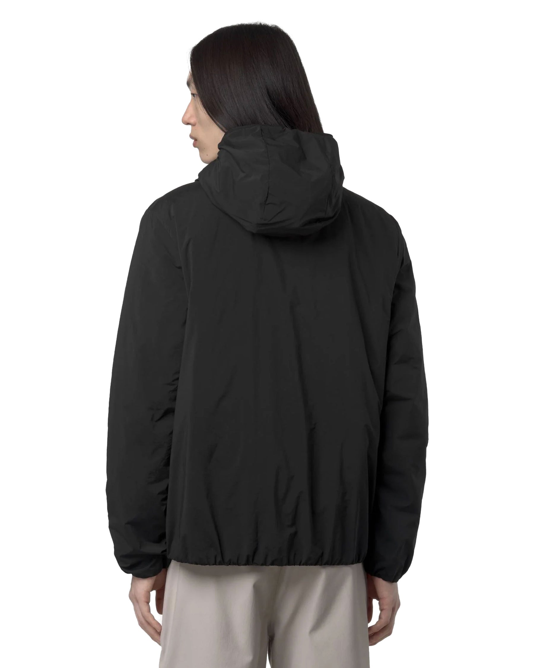 Giacca Uomo K-Way Jack Plain Warm Nero