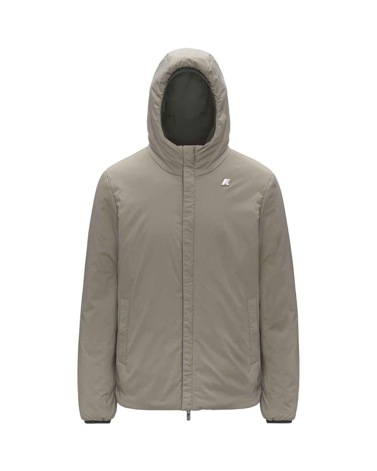 Giacca Uomo K-Way Jack St Warm Double Nero Verde Grigio