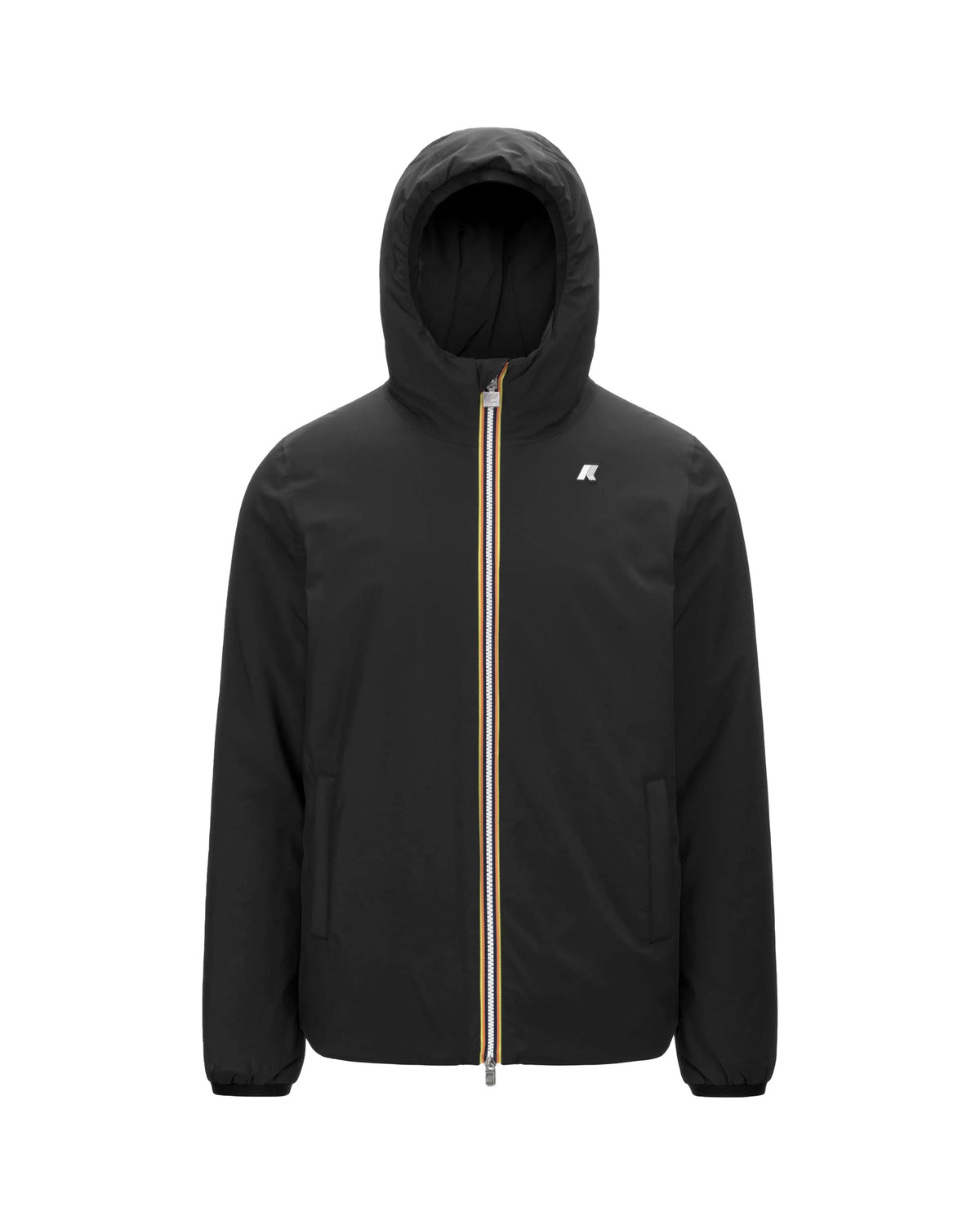 Giacca Uomo K-Way Jack St Warm Double Nero Verde