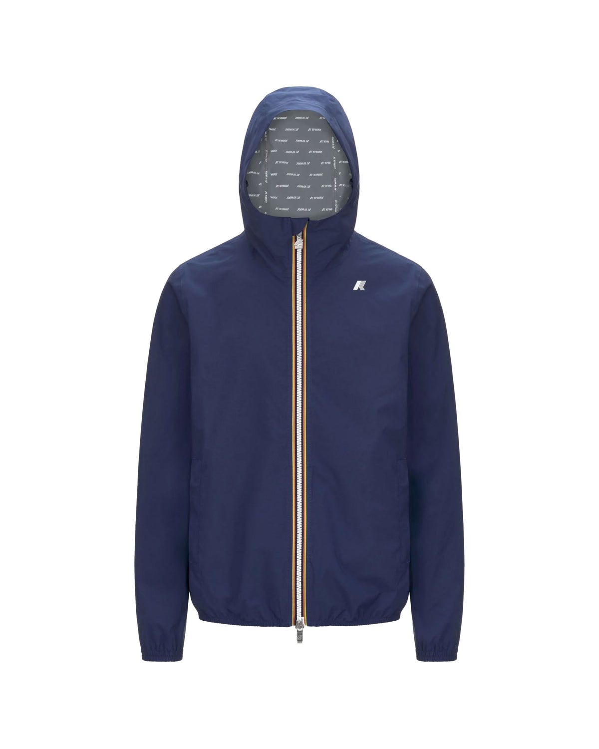 Giacca Uomo K-Way Jack Stretch Dot Blu Chiaro