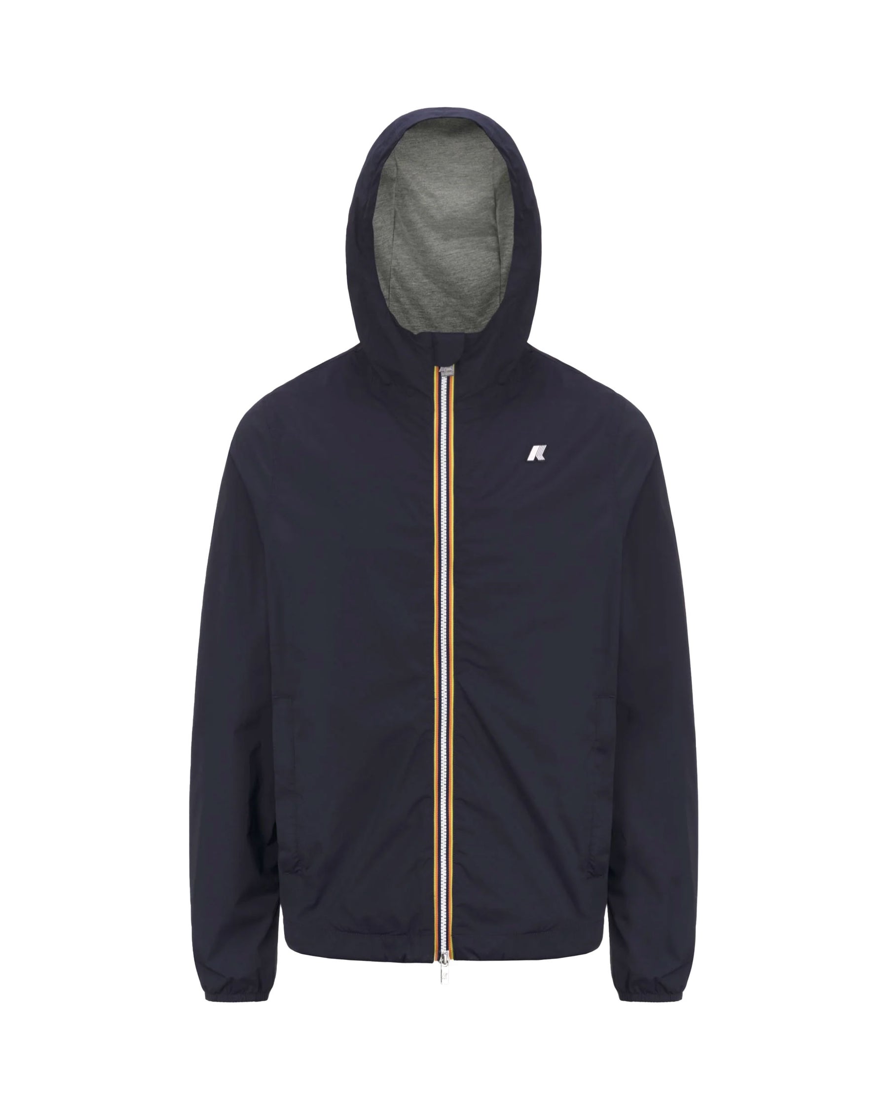 Giacca Uomo K-Way Jack Stretch Nylon Jersey Blu