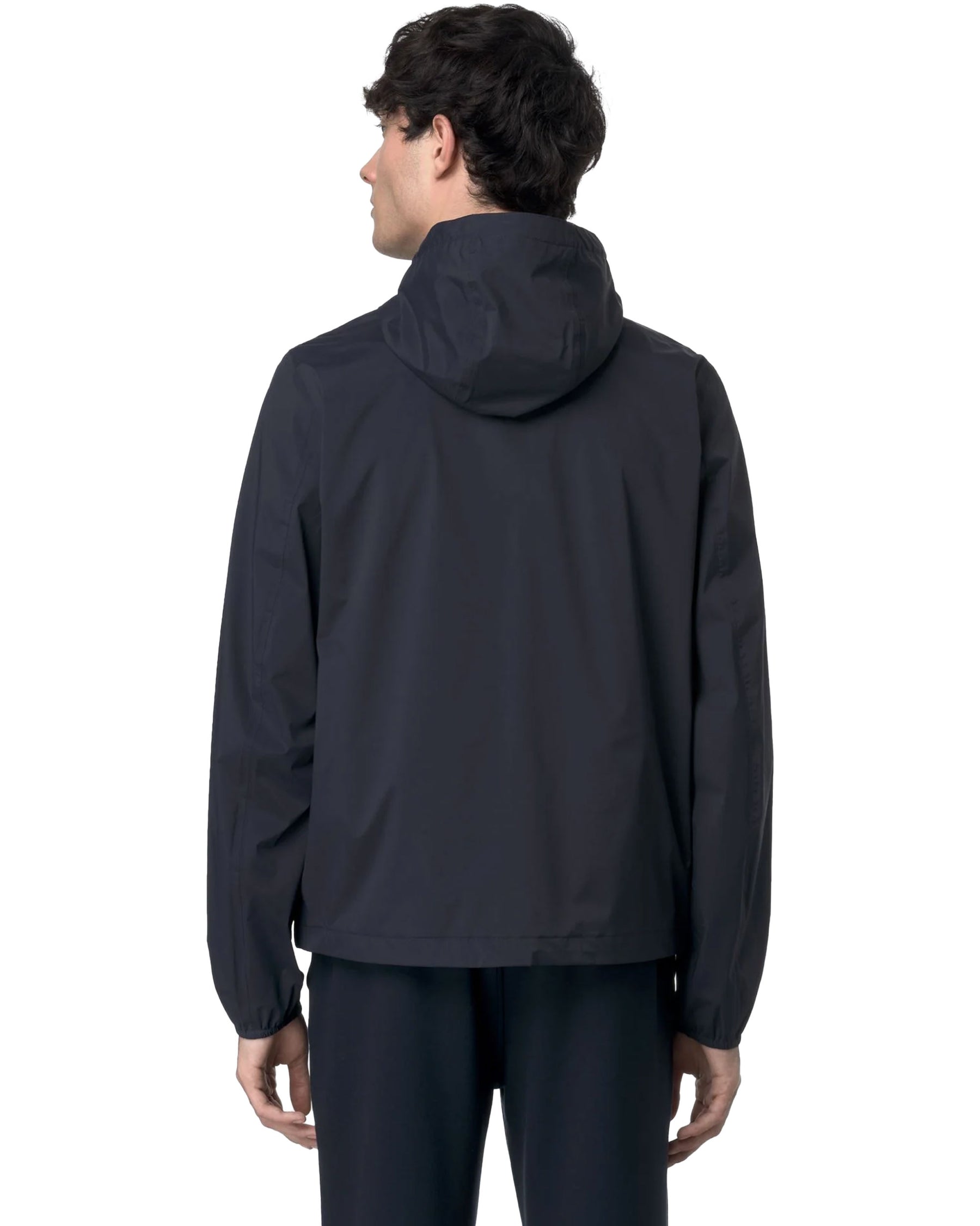 Giacca Uomo K-Way Jack Stretch Nylon Jersey Blu