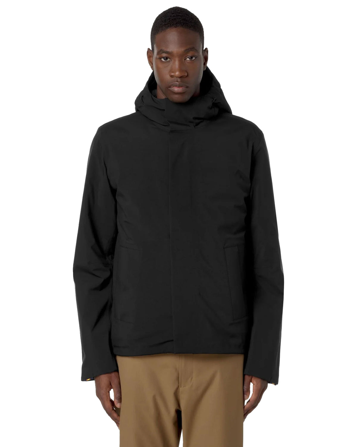 Giacca Uomo K-Way Jacken Bonded Padded Nero