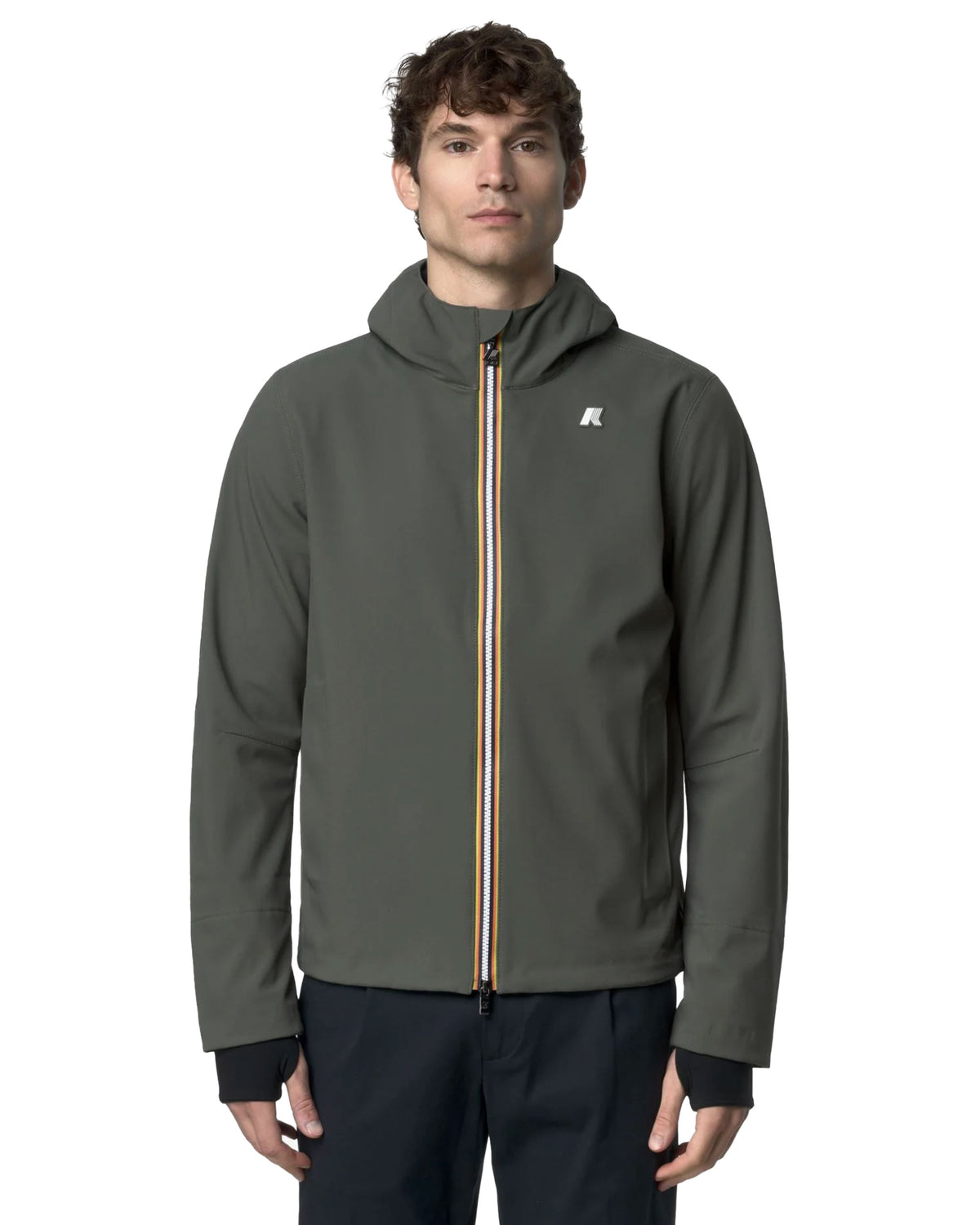 Giacche Uomo K-WAY Jacko Bonded Verde