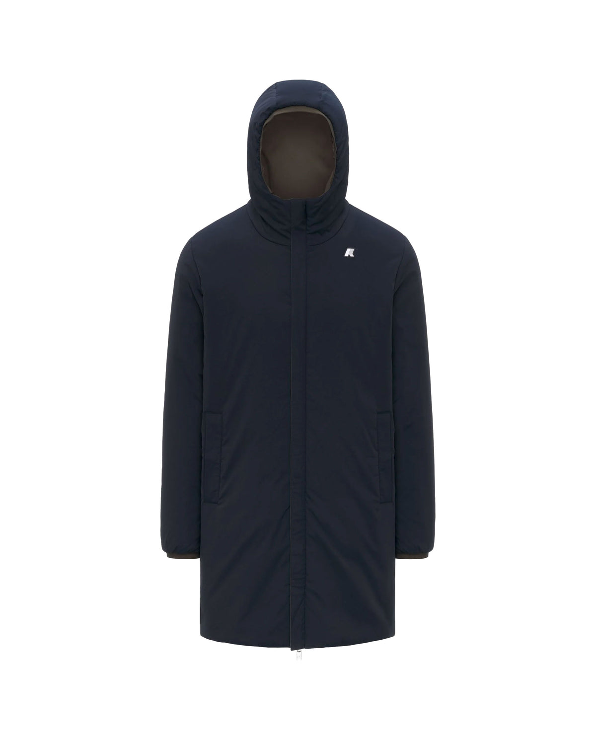 Giacca Uomo K-Way Jacob St Warm Double Black Olive