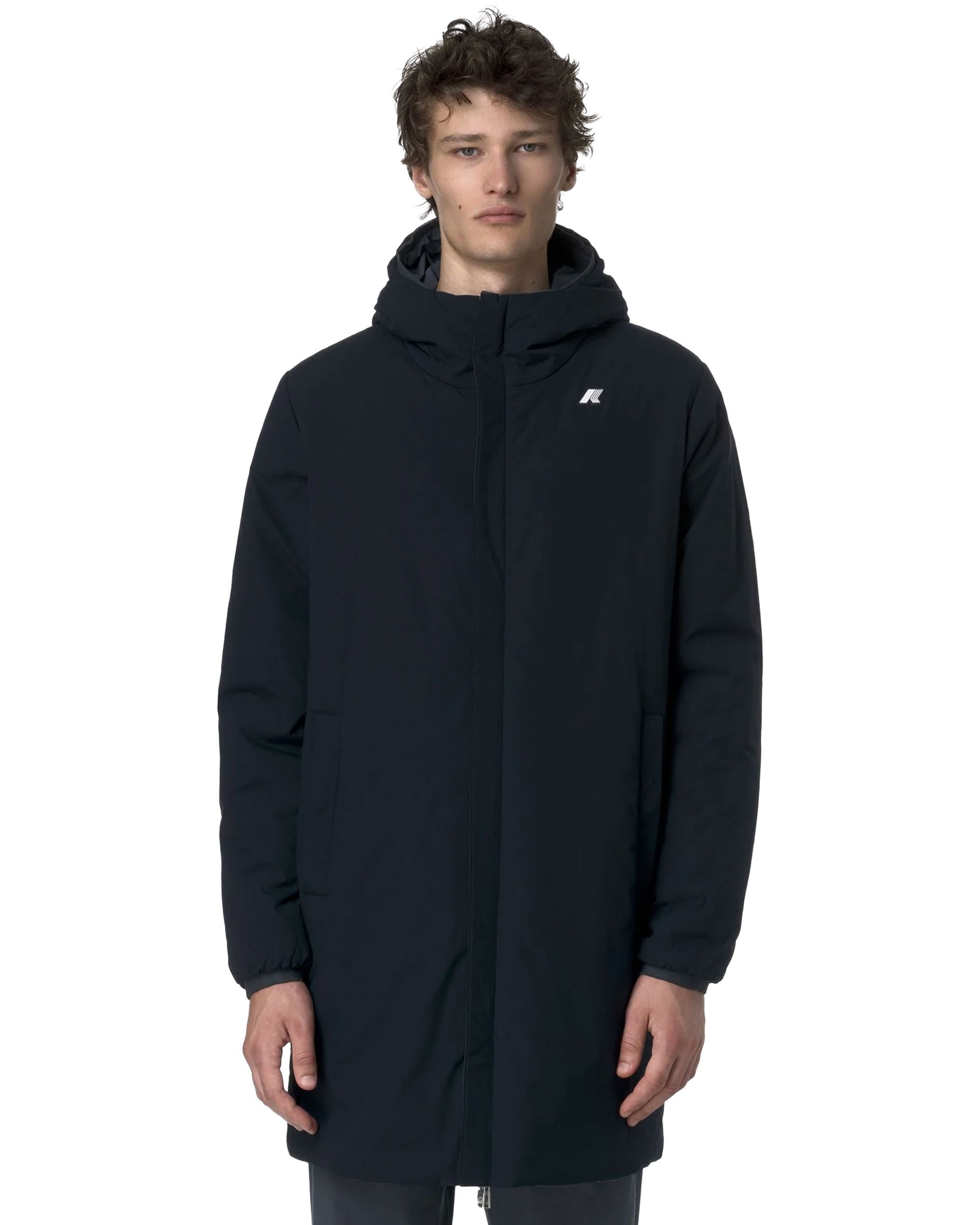 Giacca Uomo K-Way Jacob St Warm Double Blue Airforce