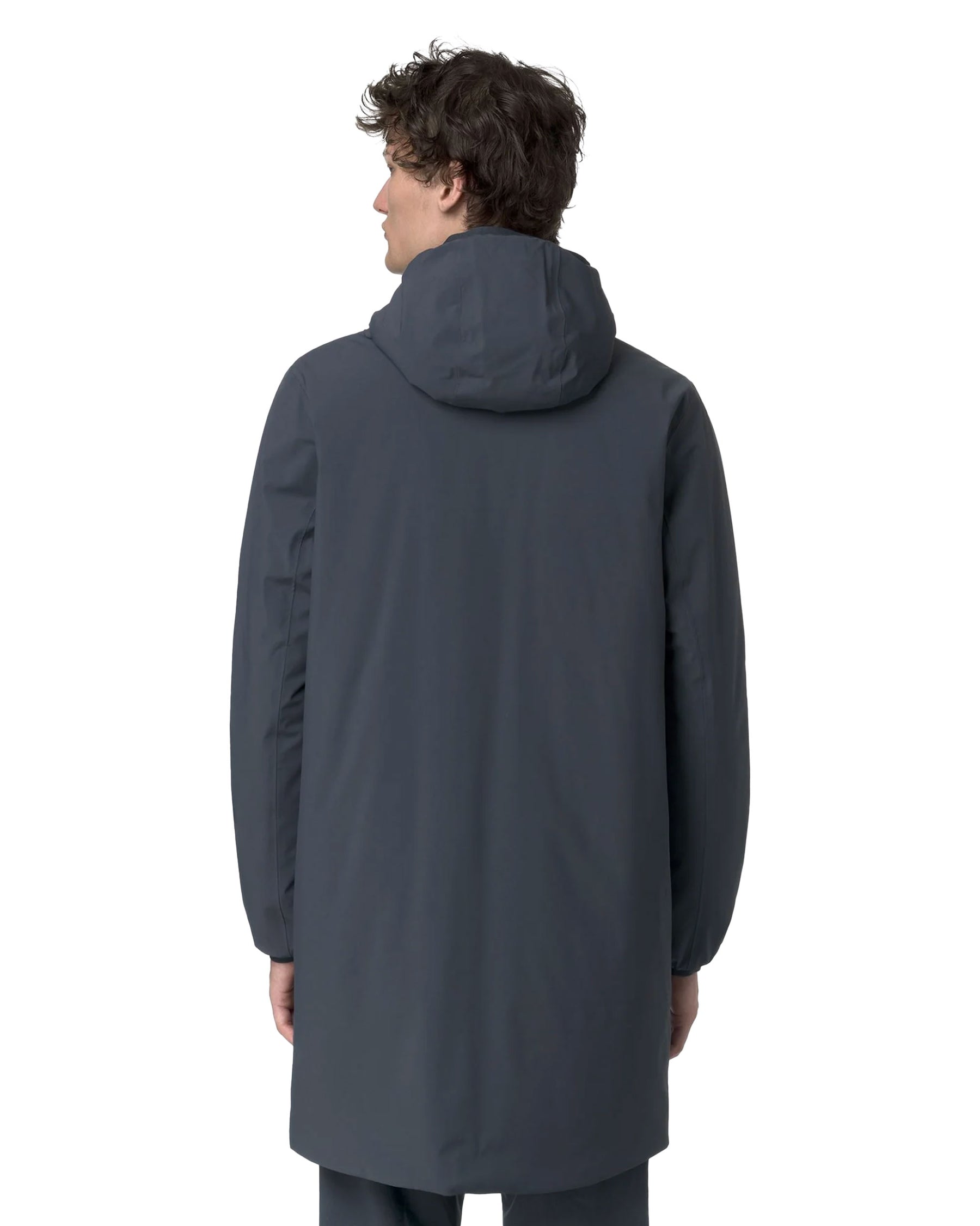 Giacca Uomo K-Way Jacob St Warm Double Blue Airforce
