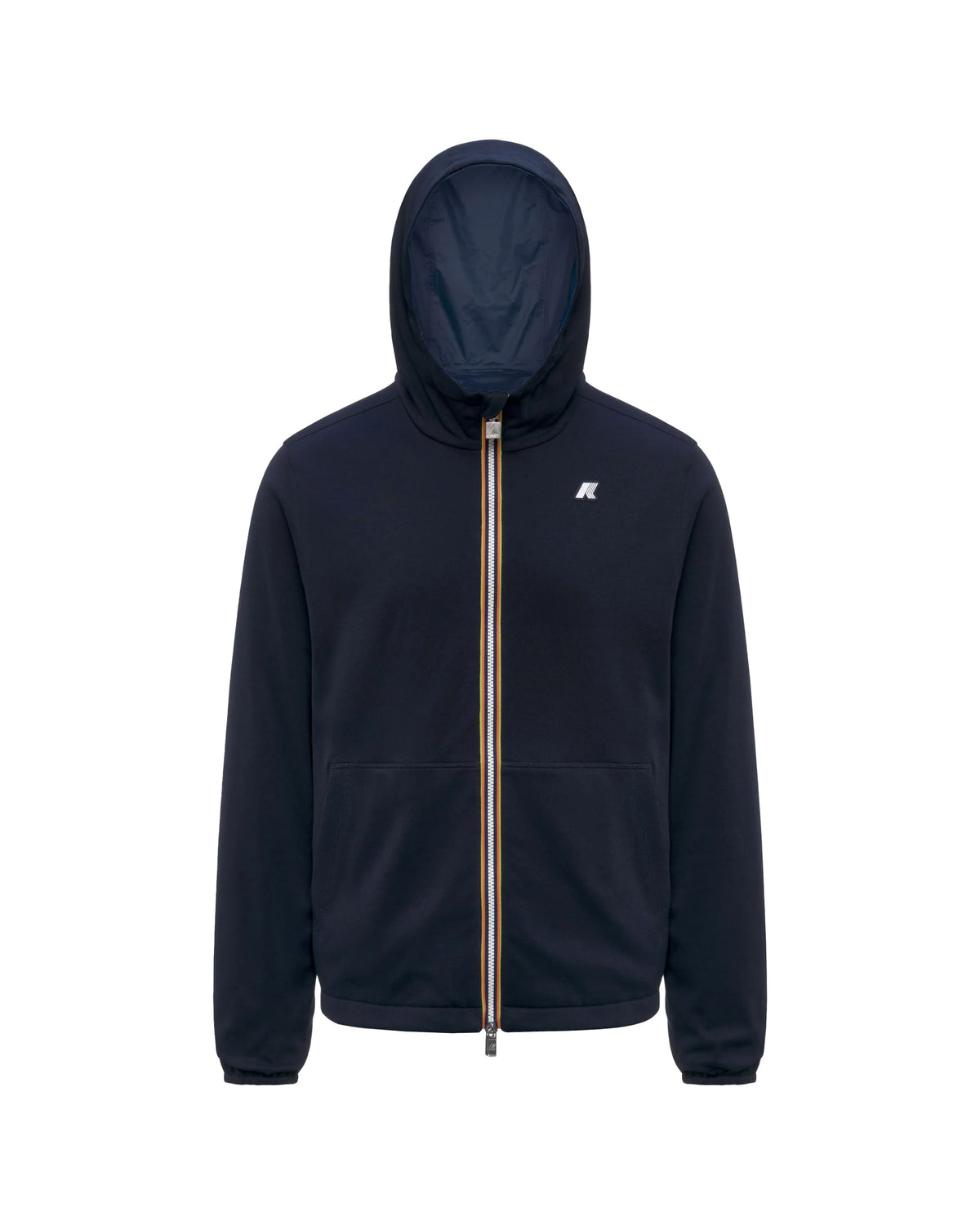 Giacca Uomo K-Way Jake Double Interlock Blu