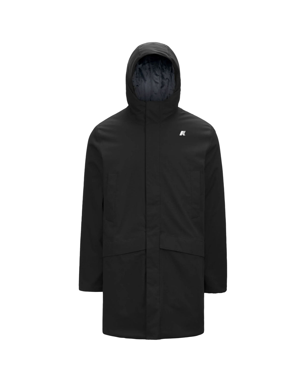 Giacca Uomo K-Way Jarno Twill Marmotta Nero