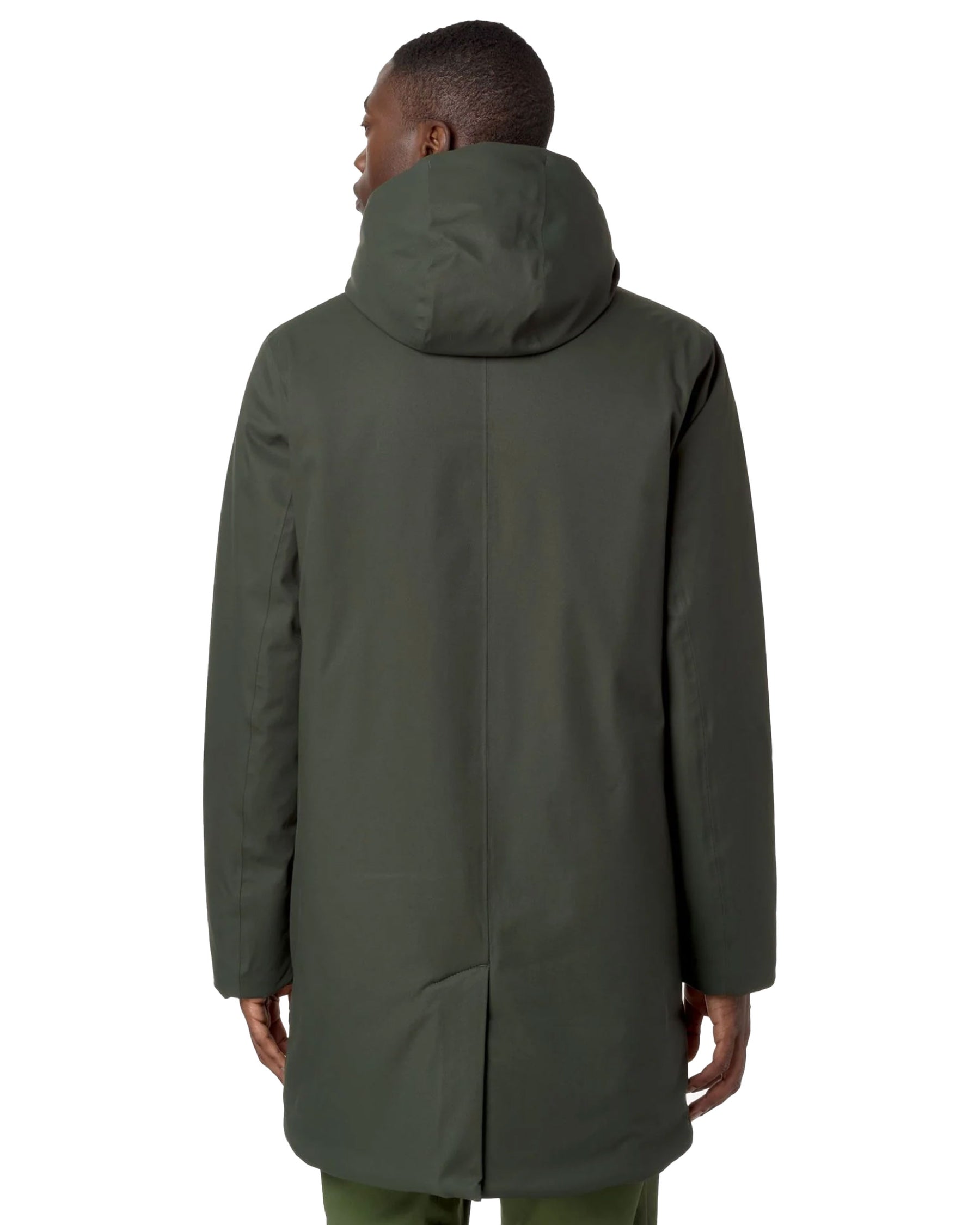 Giacca Uomo K-Way Jarno Twill Marmotta Verde