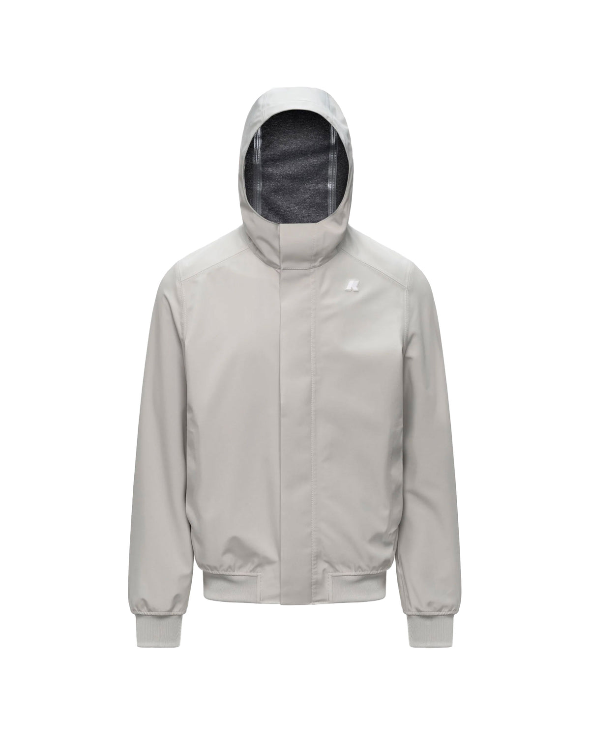 Giacca Uomo K-Way Joachim Bonded Jersey Beige