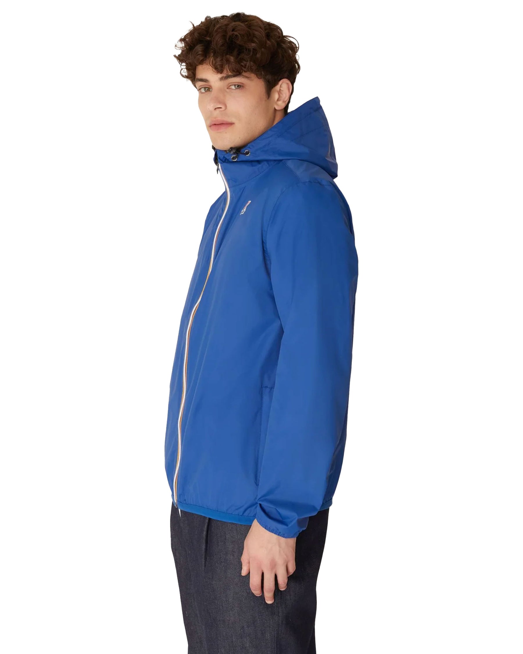 Man Jackets K-Way Le Vrai 3.0 Claude Blue Royal Marine