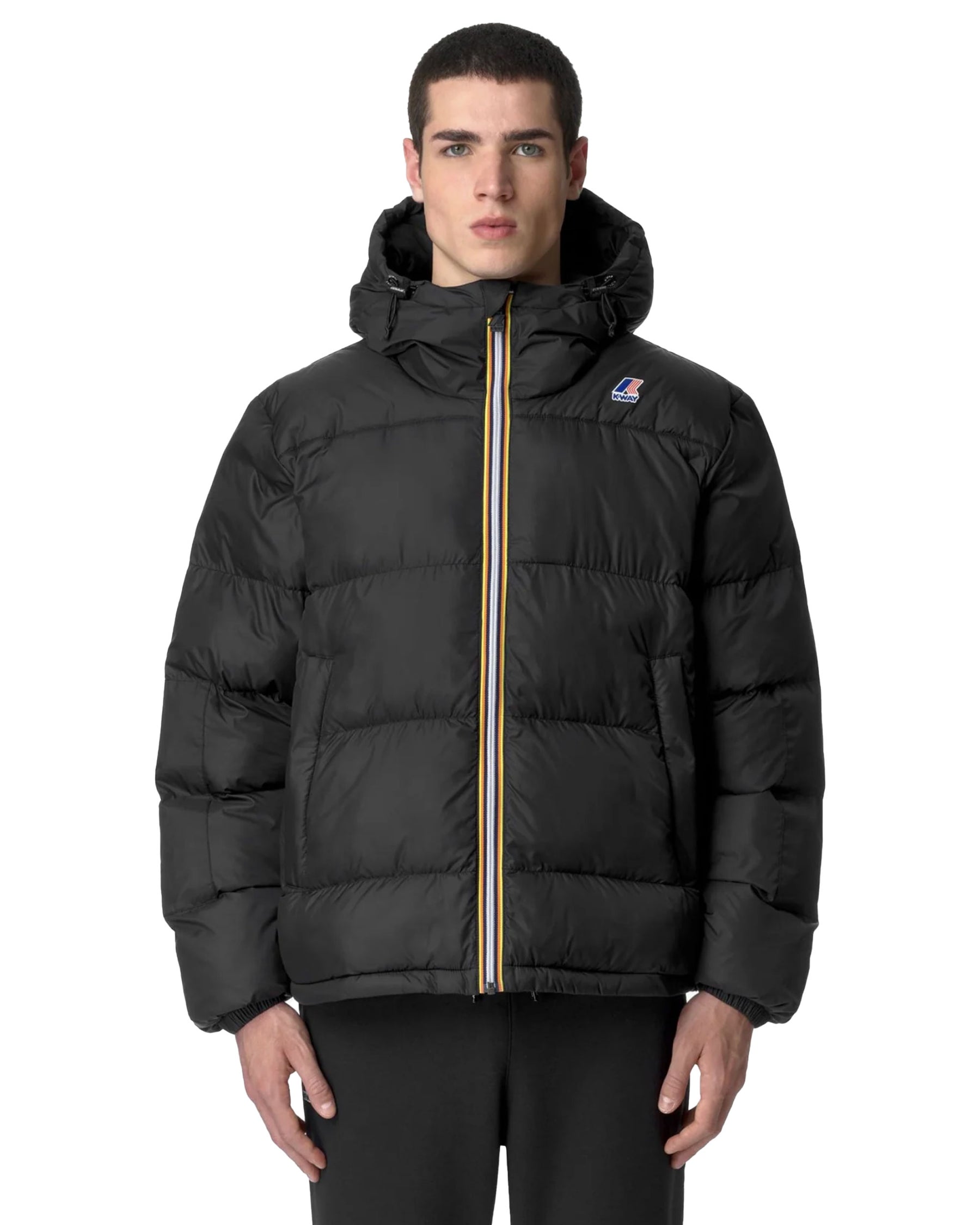 Giacca Uomo K-Way Le Vrai 3.0 Claude Heavy Warm Nero