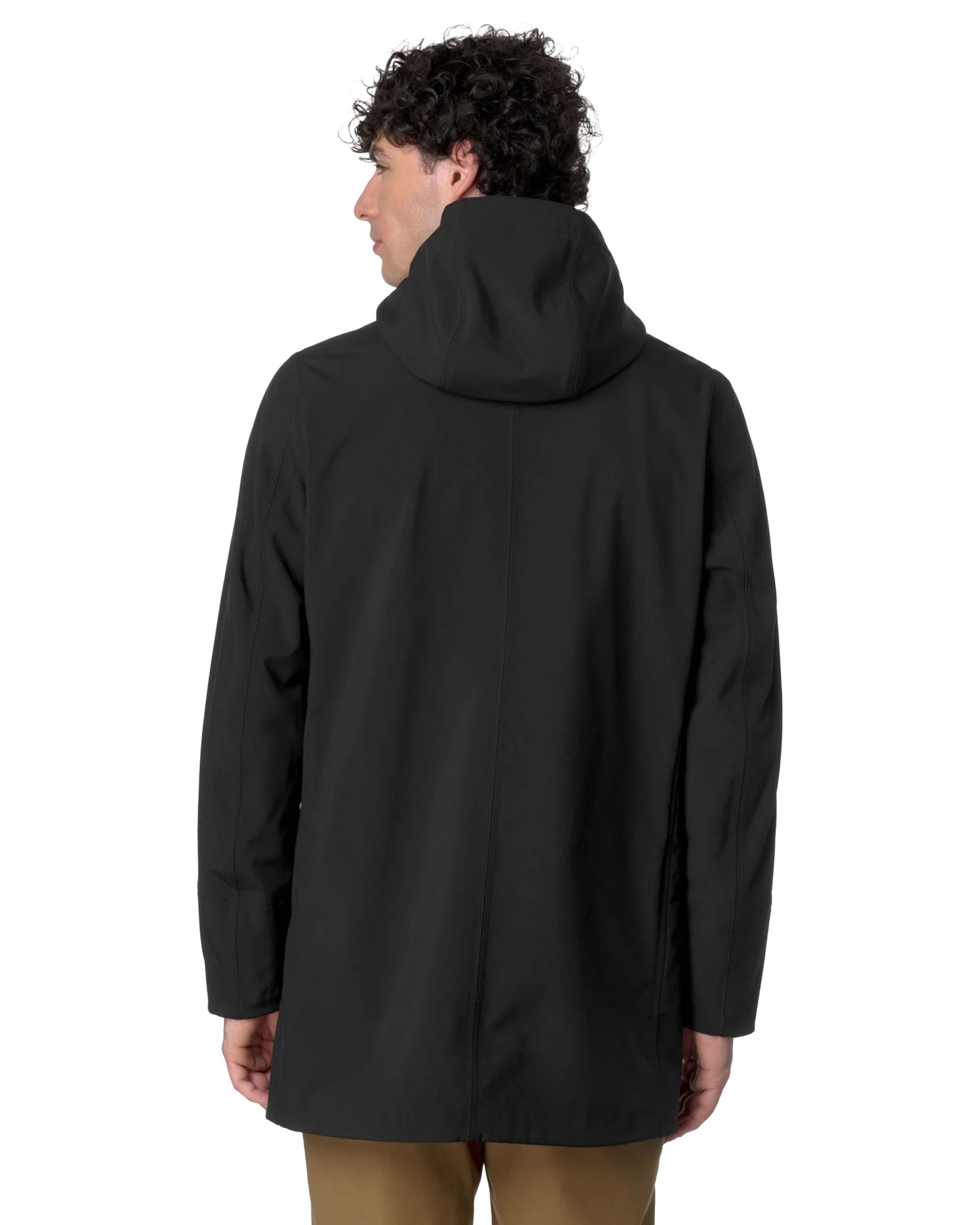 Giacca Uomo K-Way Marlyn Bonded Pile Nero