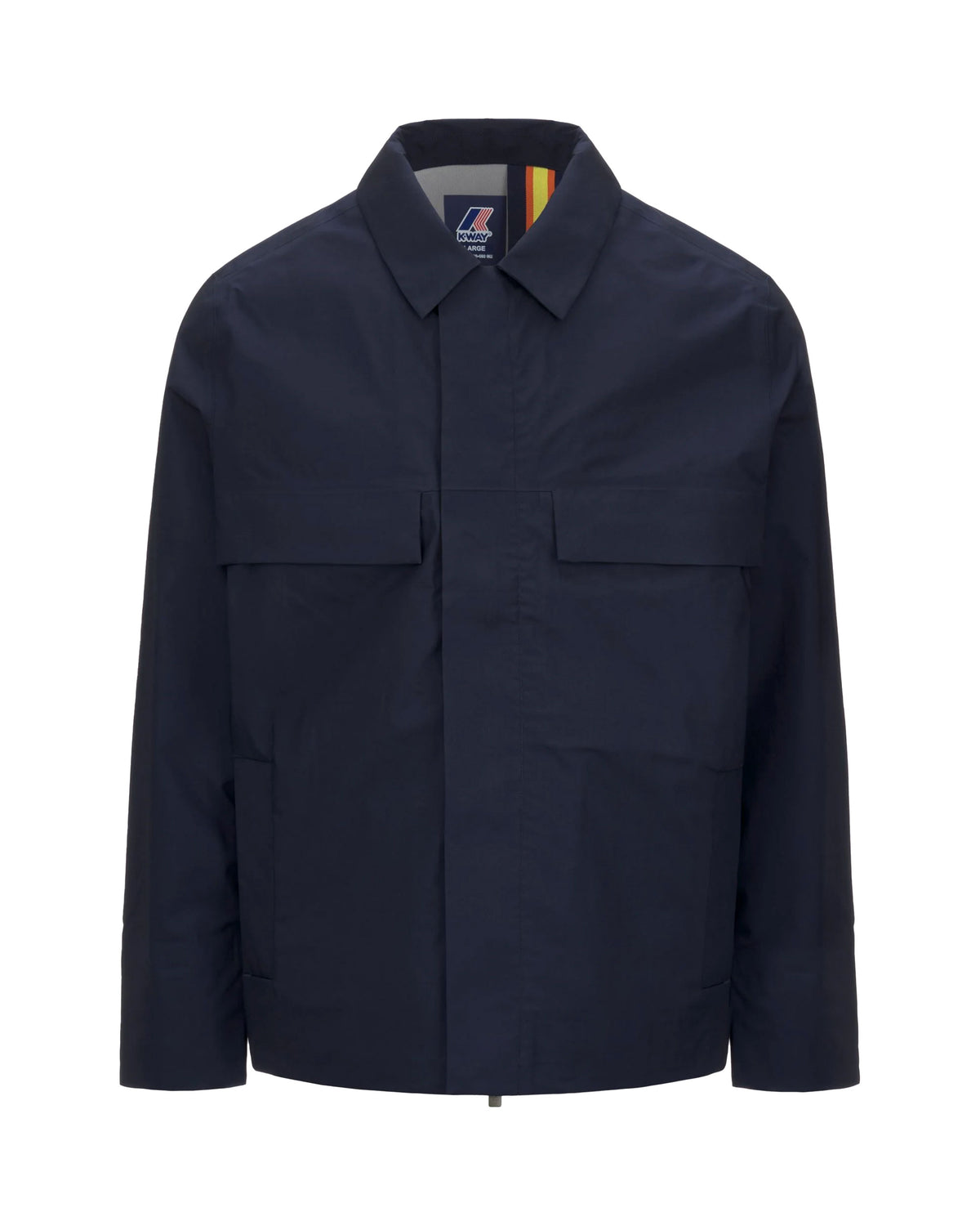 Giacca Uomo K-Way Orion 3L Poplin Blu