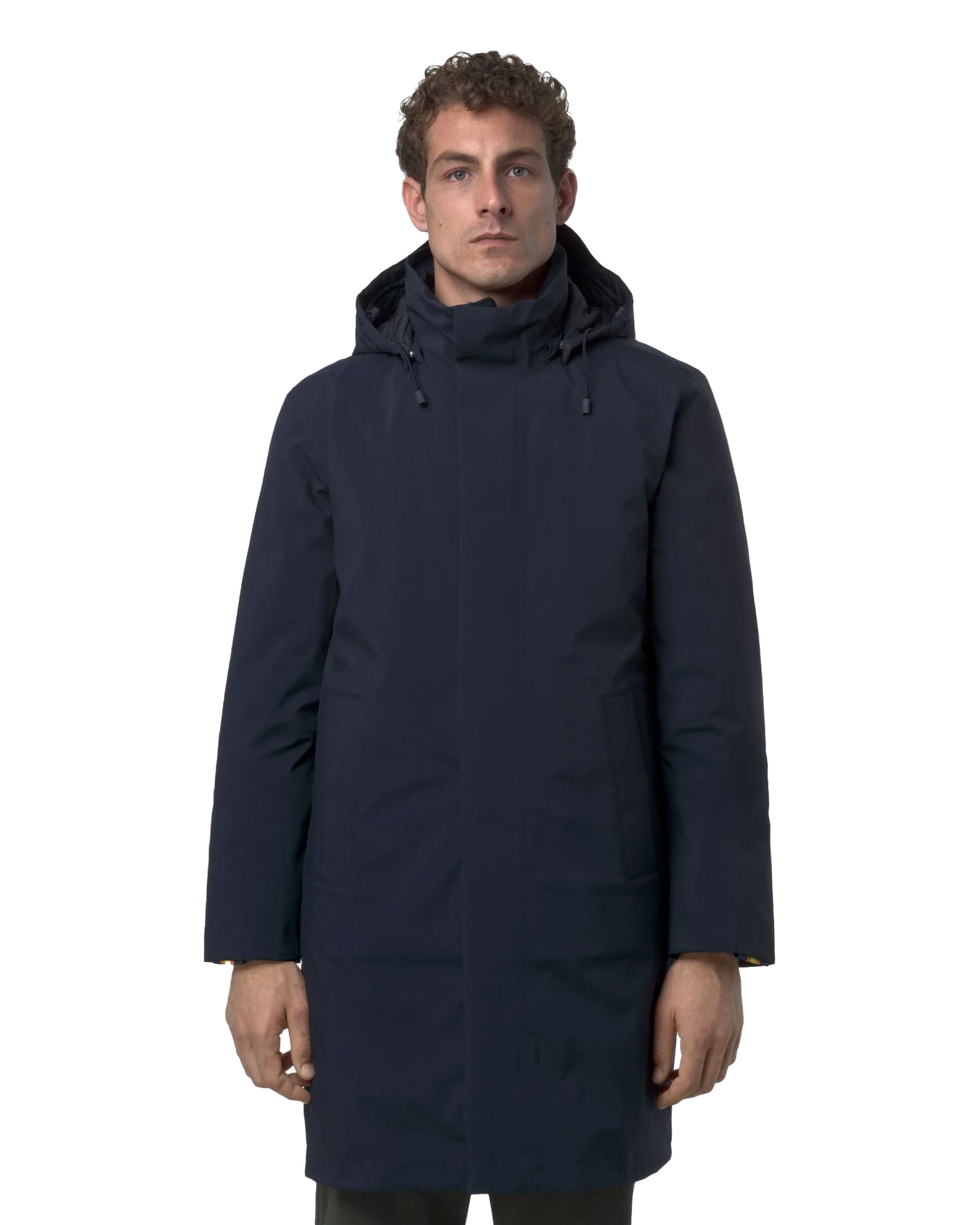 Giacca Uomo K-Way Thomal Bonded Padded Blu
