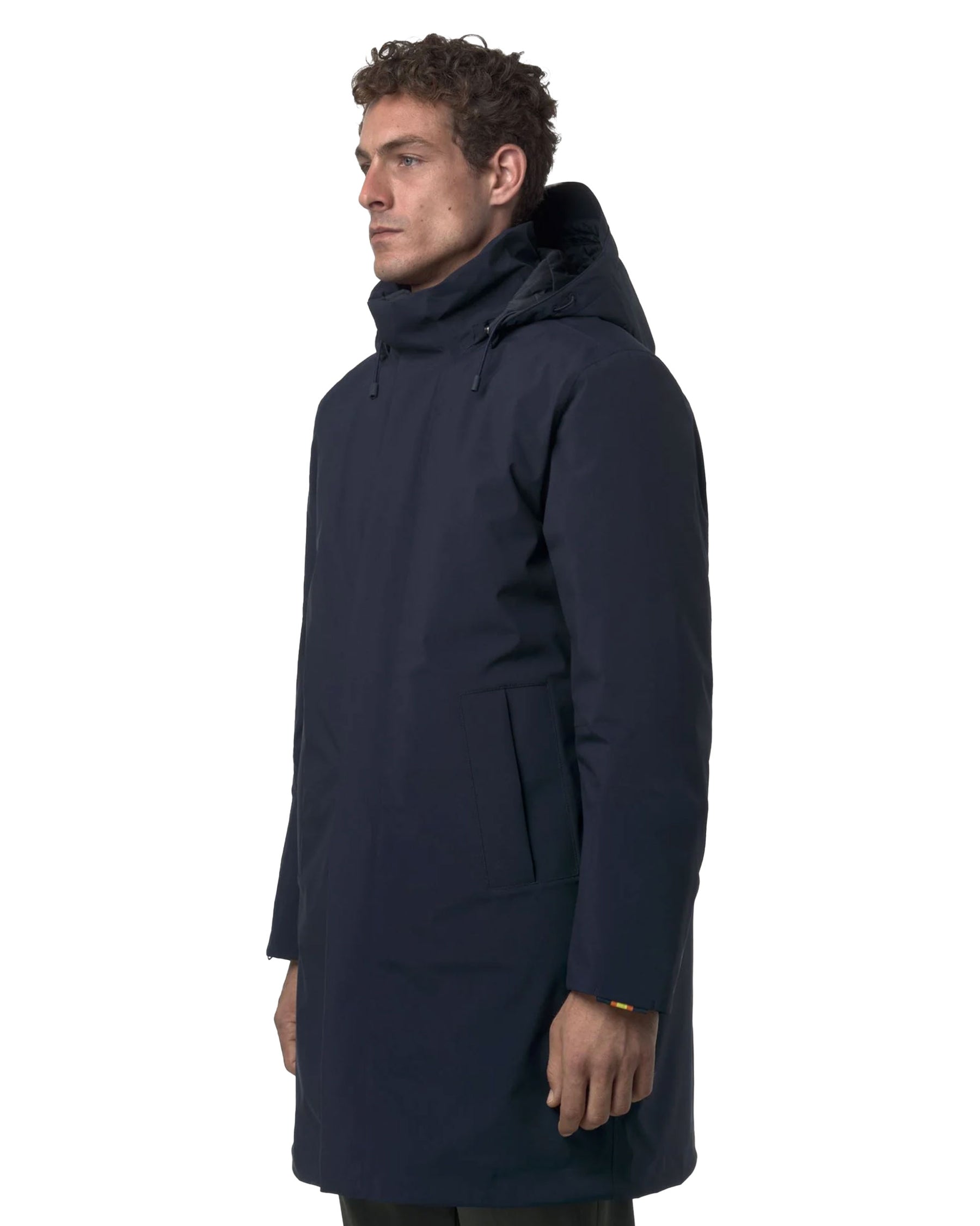 Giacca Uomo K-Way Thomal Bonded Padded Blu