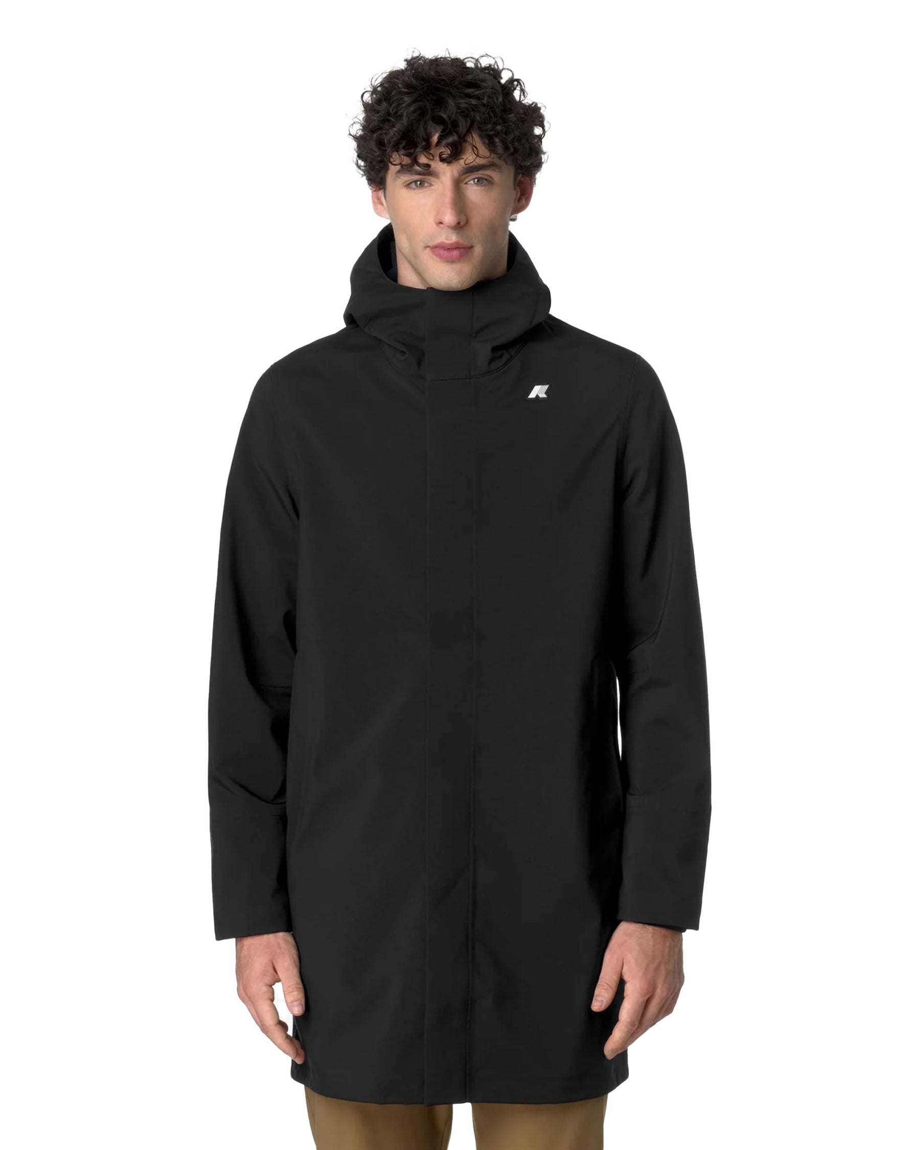 Giacca Uomo K-Way Thomas Bonded Nero