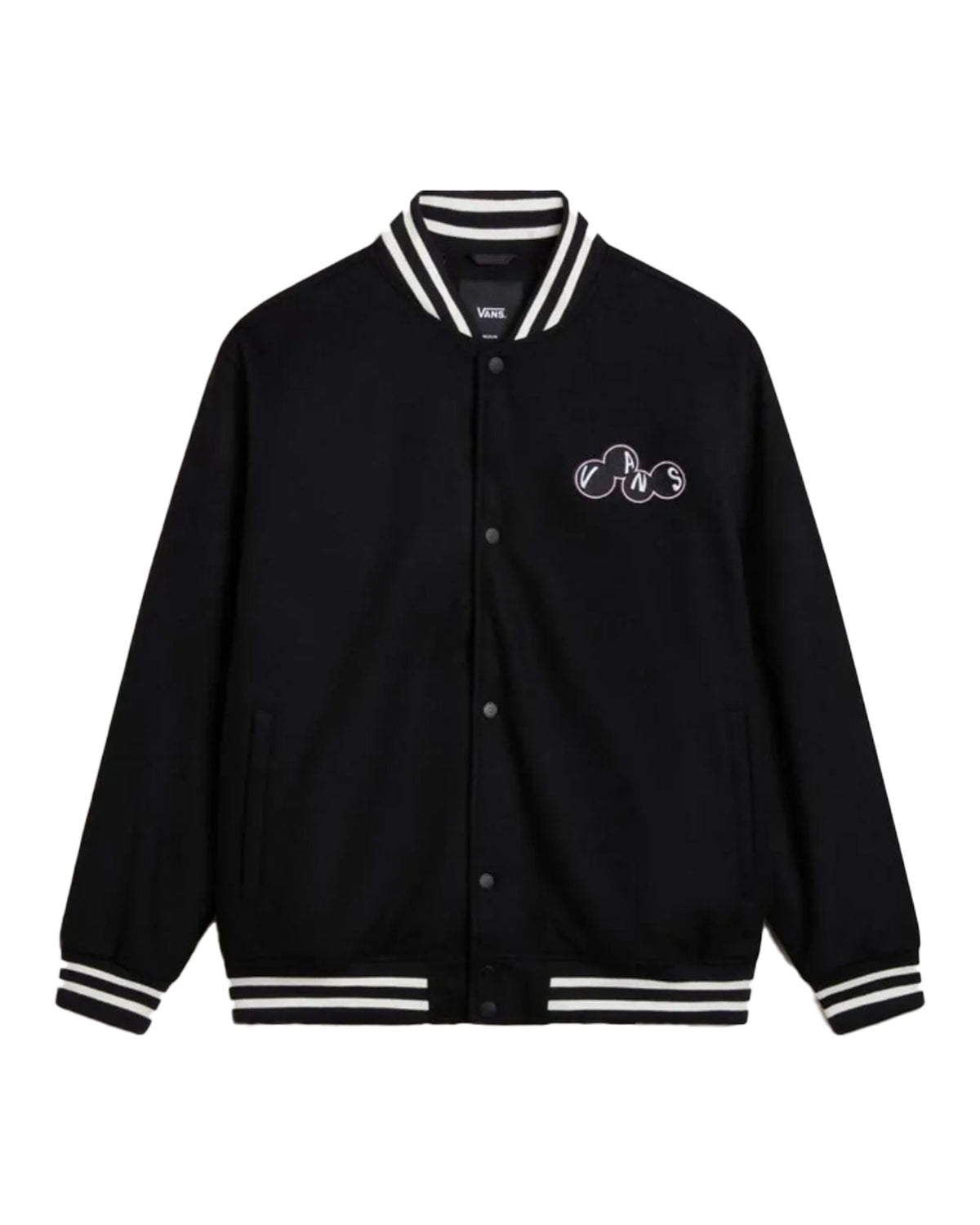 Giacca Uomo Vans Scuttle Baseball Jacket Black