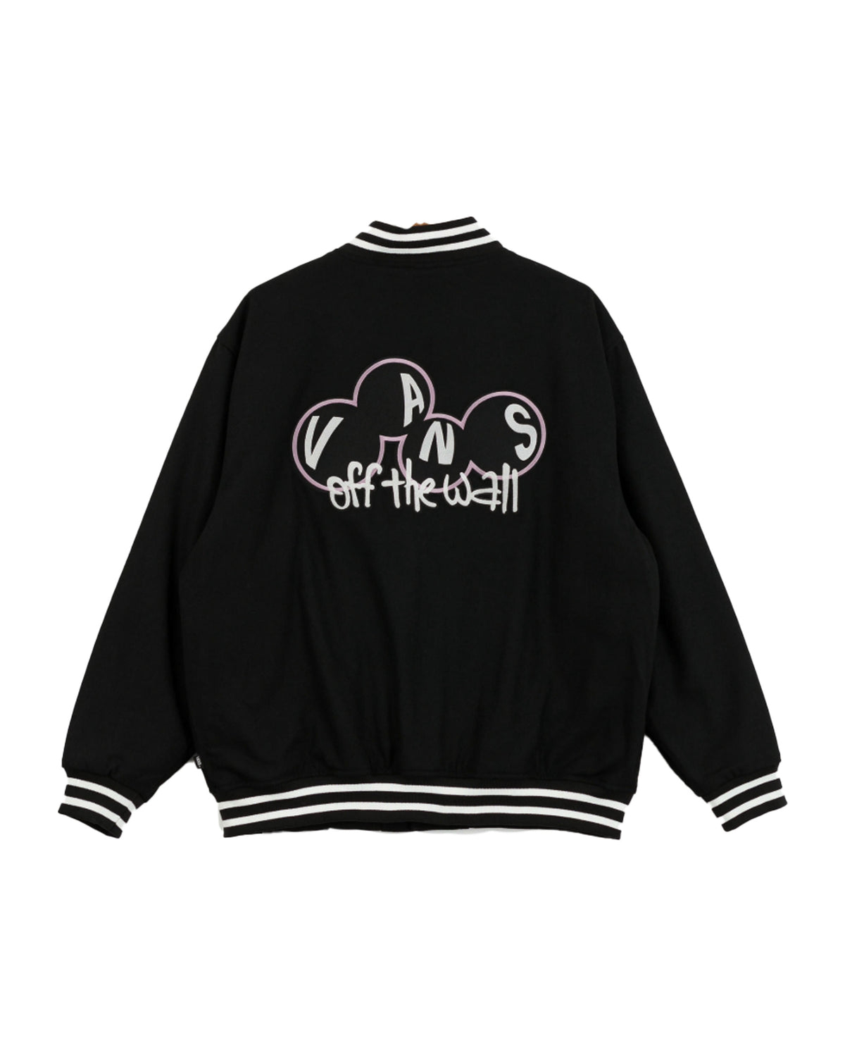 Giacca Uomo Vans Scuttle Baseball Jacket Black