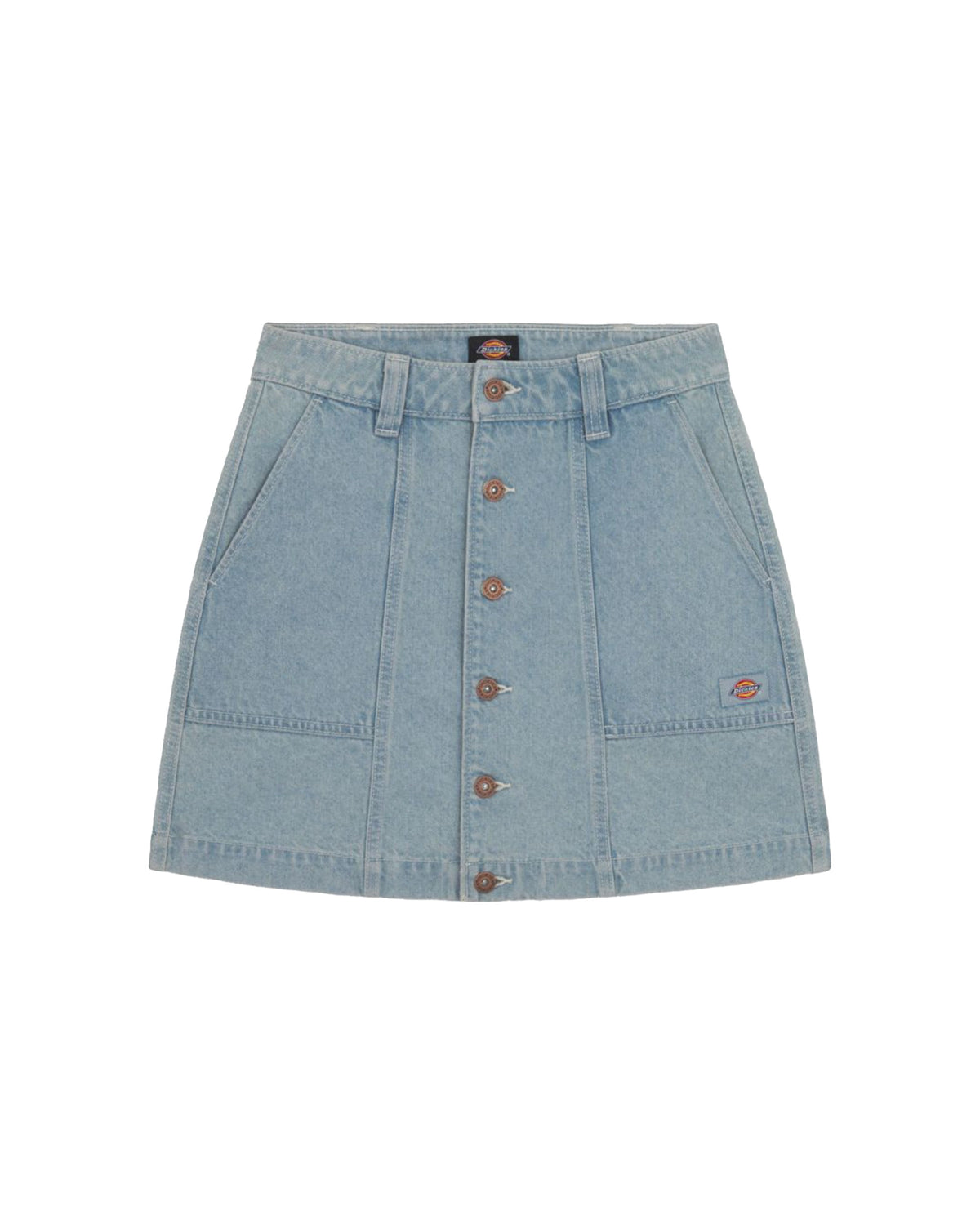 Gonna Donna Dickies Madison Skirt W Vintage Aged Blue