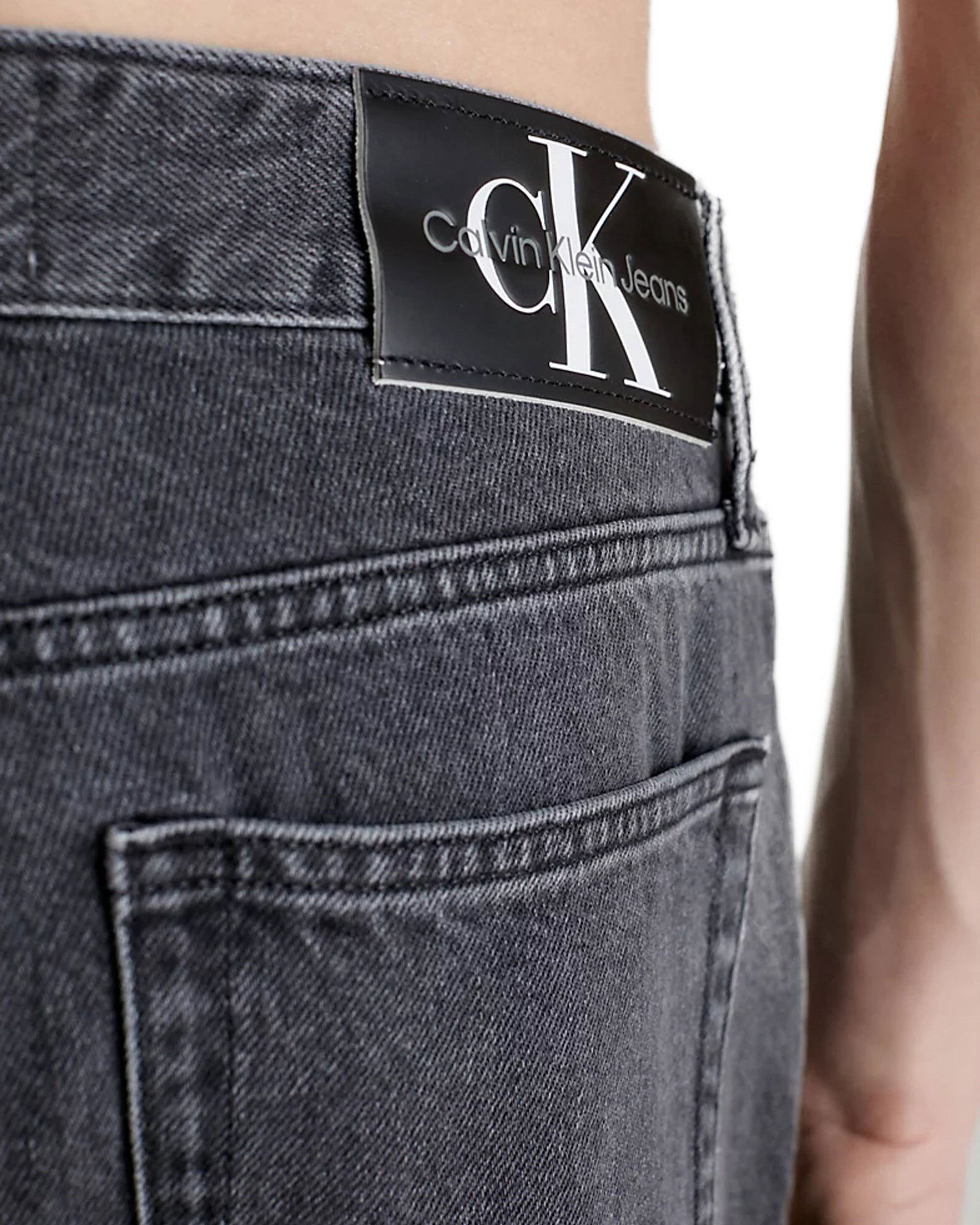 Jeans Uomo Calvin Klein Authentic Straight Denim Black