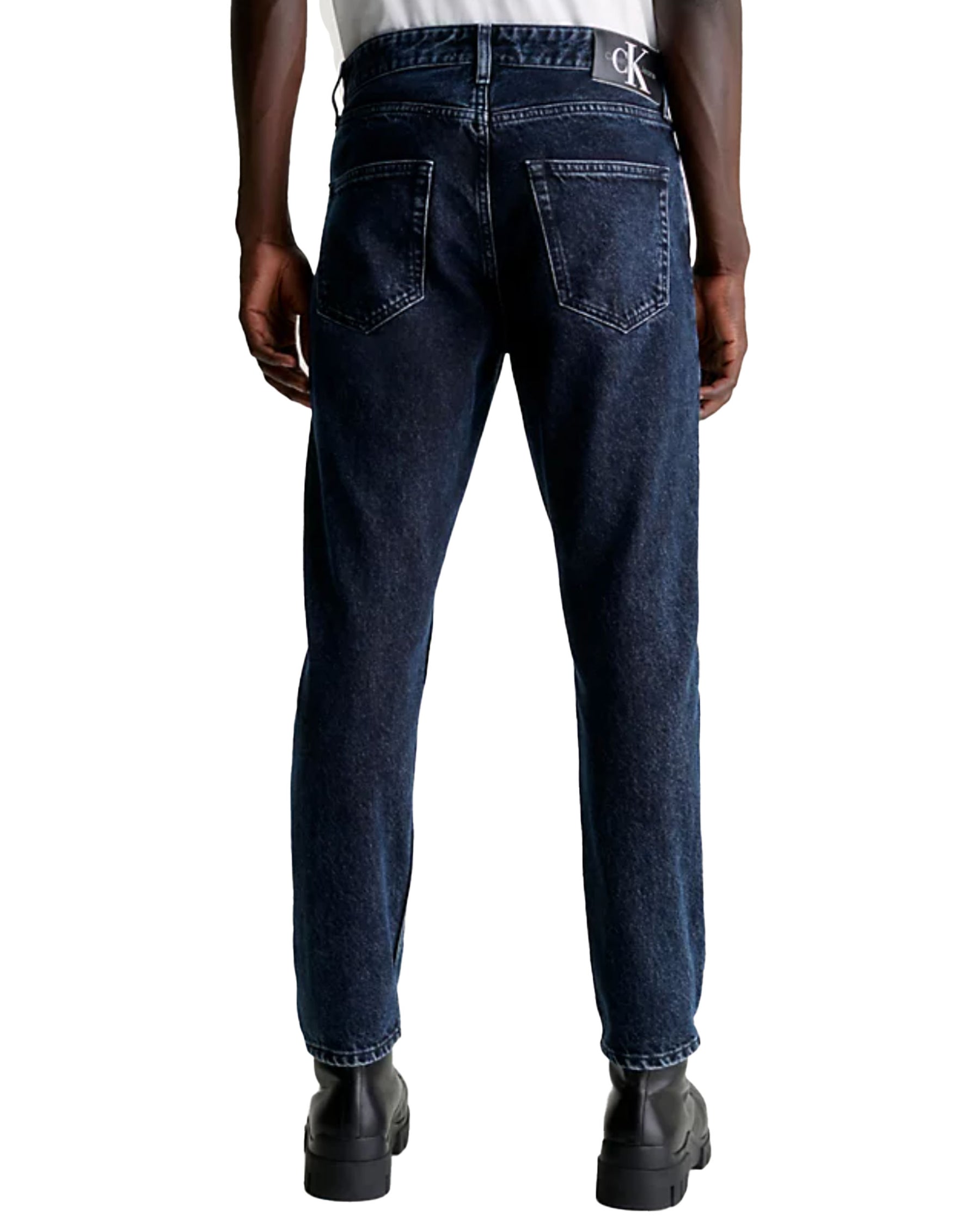 Jeans Uomo Dad Jeans Denim Dark