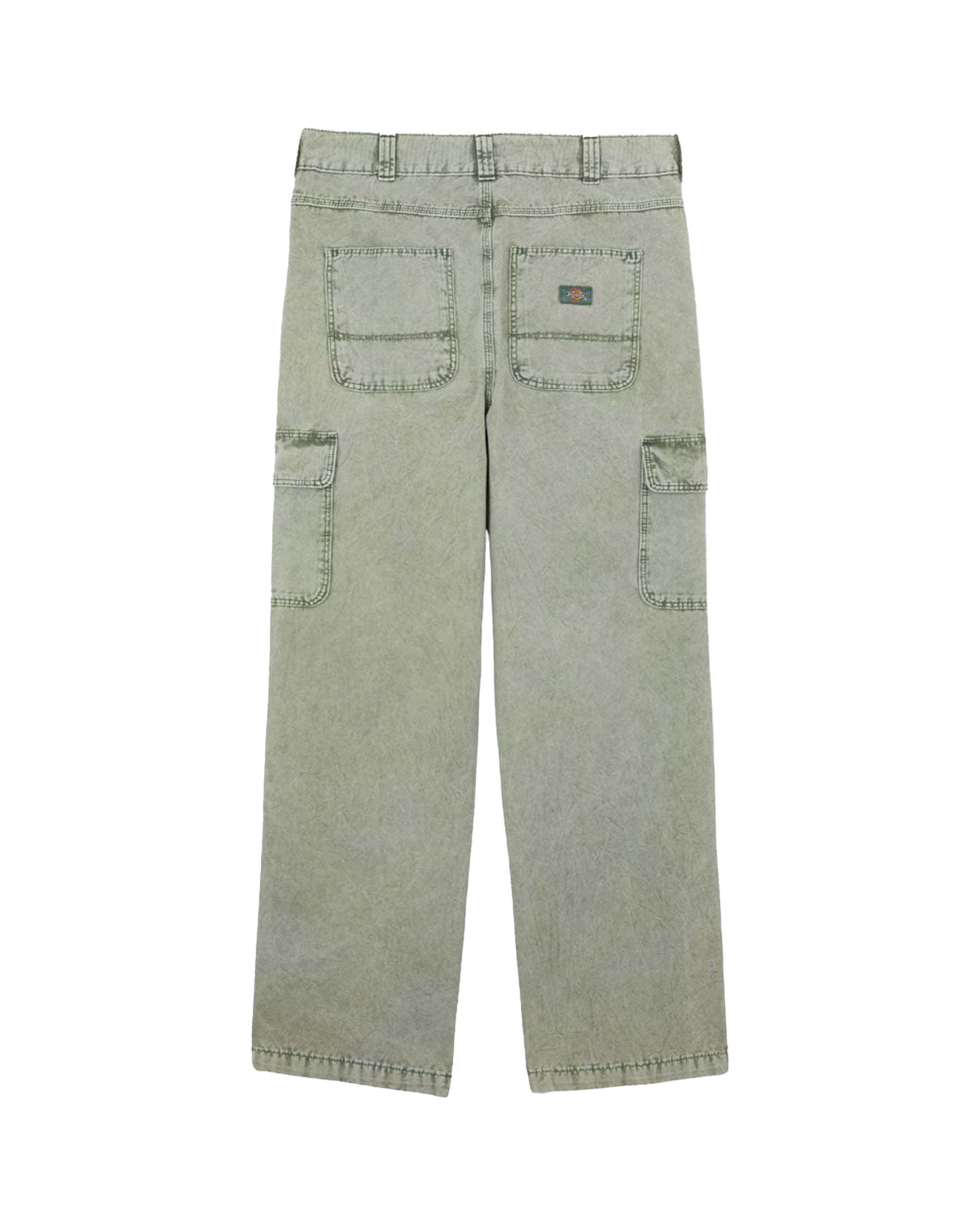 Man Dickies Newington Pant Dble Dye Acid Wash Cloud