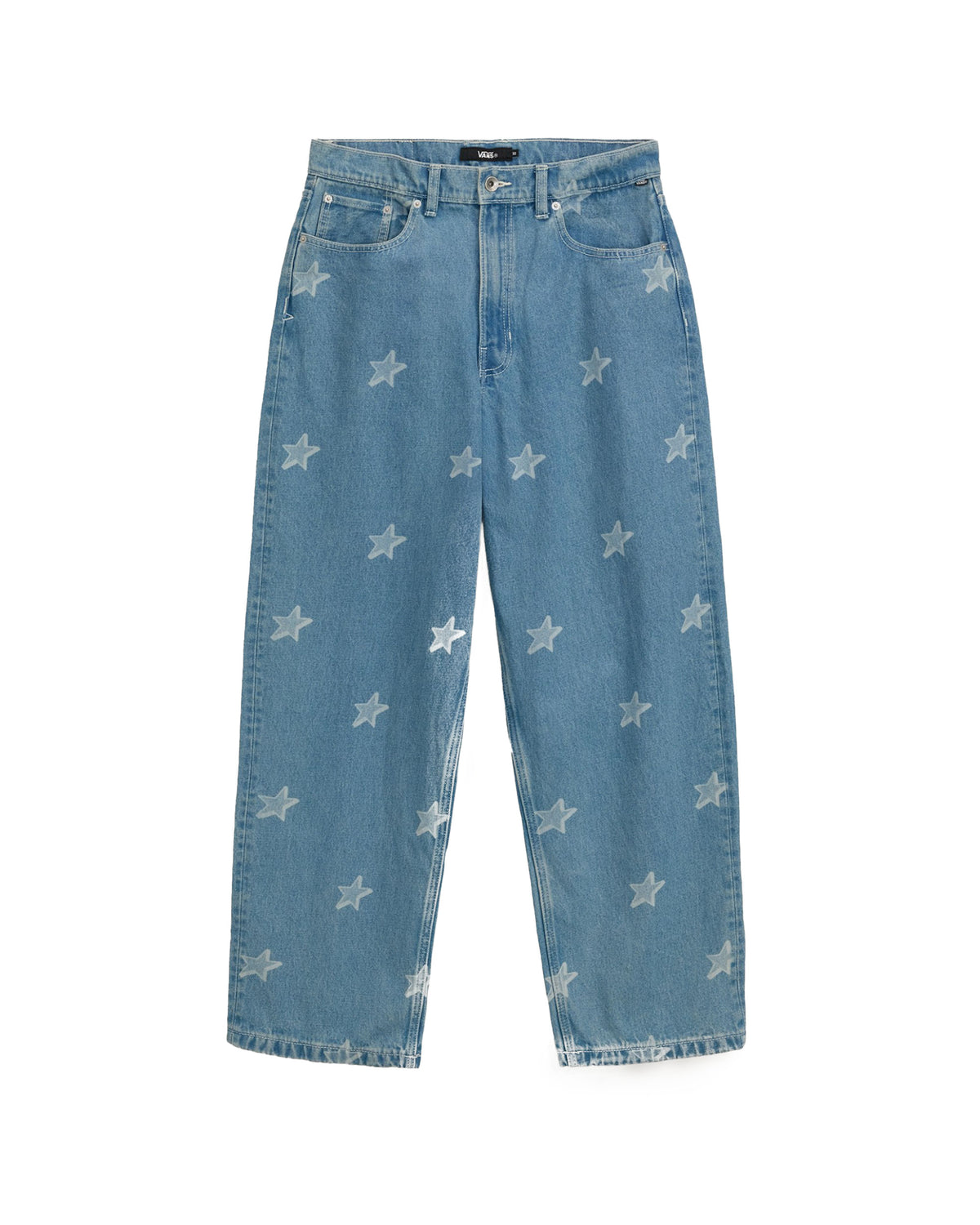 Jeans Uomo Vans Check-5 Baggy Denim Starmarked Blu Stinto