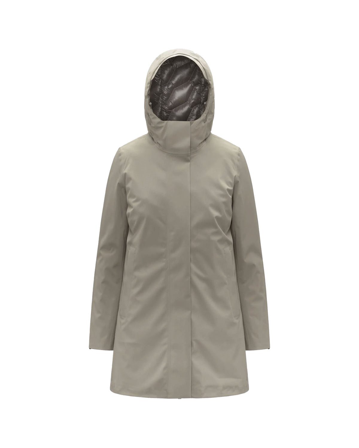 Giacca Donna K-Way Mathiel Bonded Padded Beige