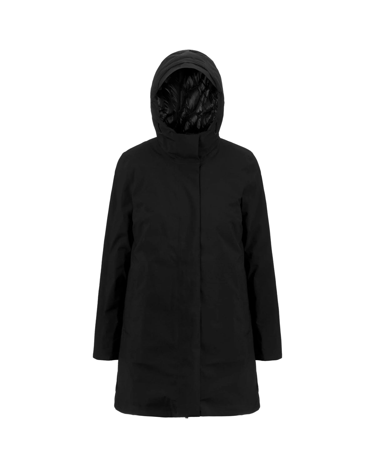 Giacca Donna K-Way Mathiel Bonded Padded Nero