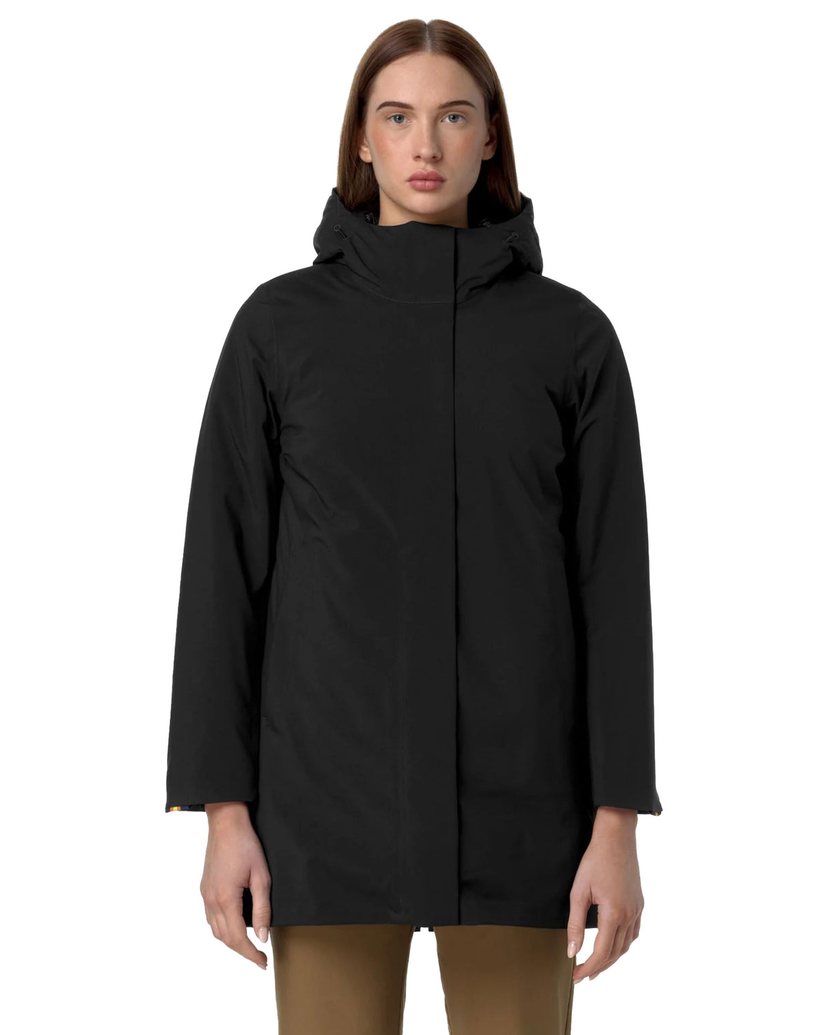 Giacca Donna K-Way Mathiel Bonded Padded Nero