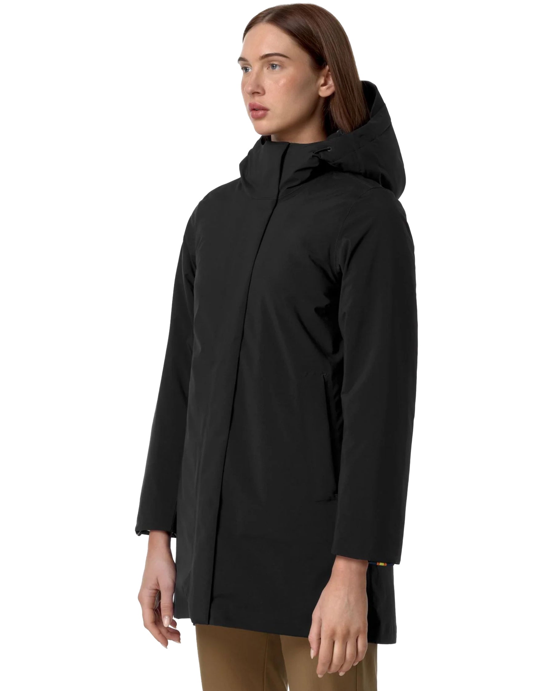 Giacca Donna K-Way Mathiel Bonded Padded Nero