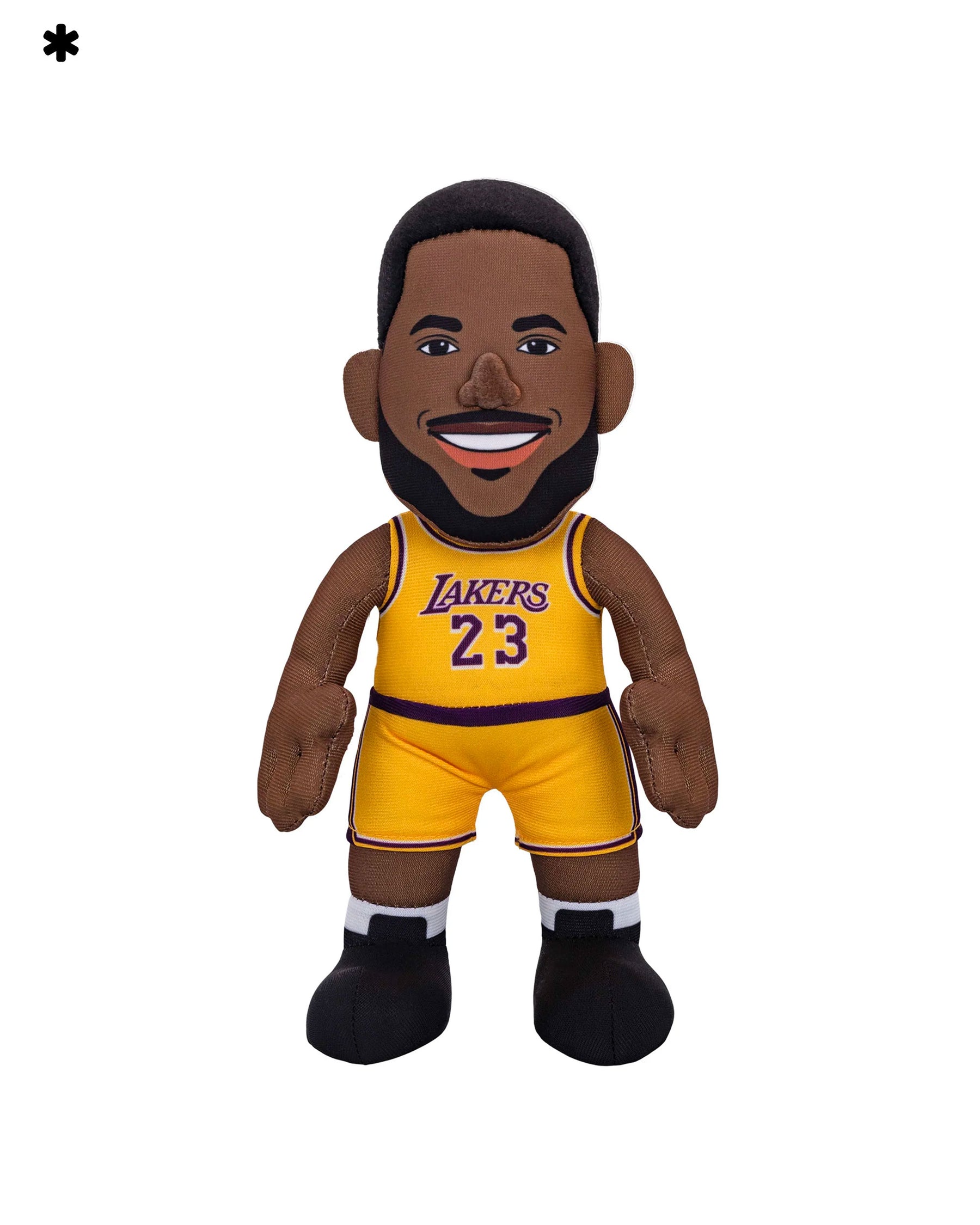 Los Angeles Lakers LeBron James 10" Plush Figure Gold 23