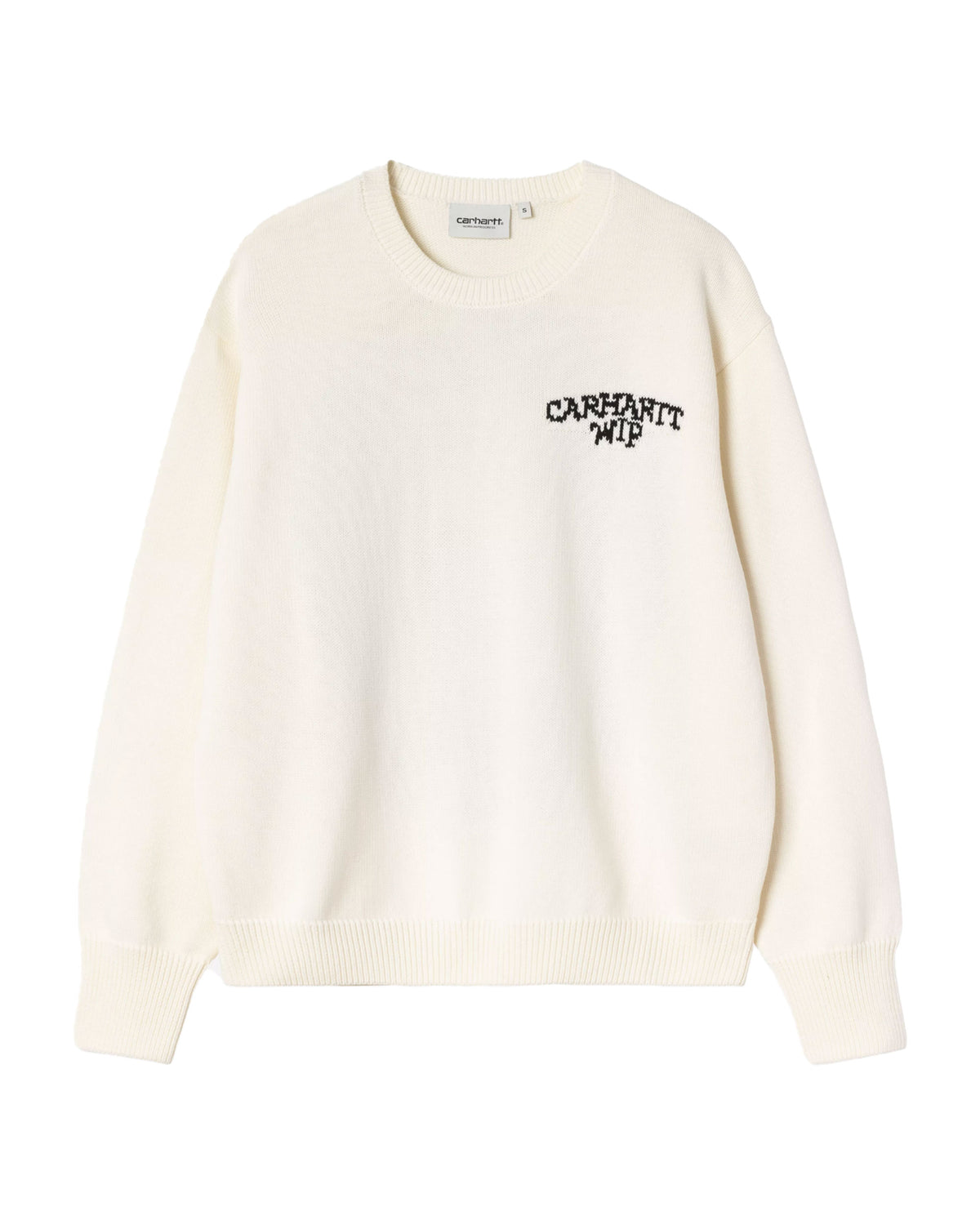 Maglione Donna Carhartt Wip Hugging Cats Sweater Wax Beige
