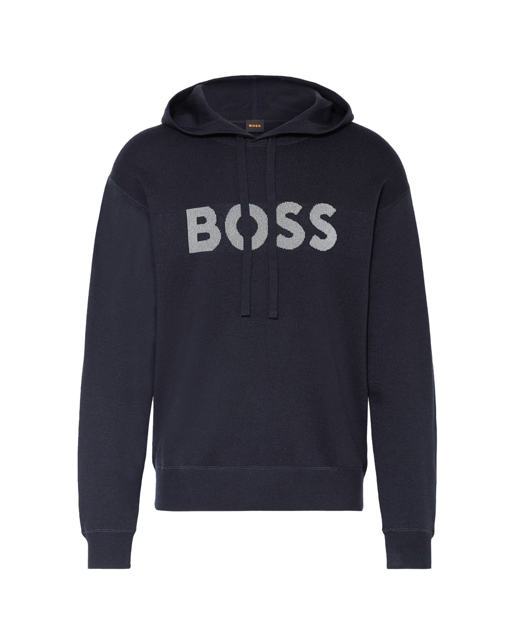 Man Sweater Boss Kallivan Blue