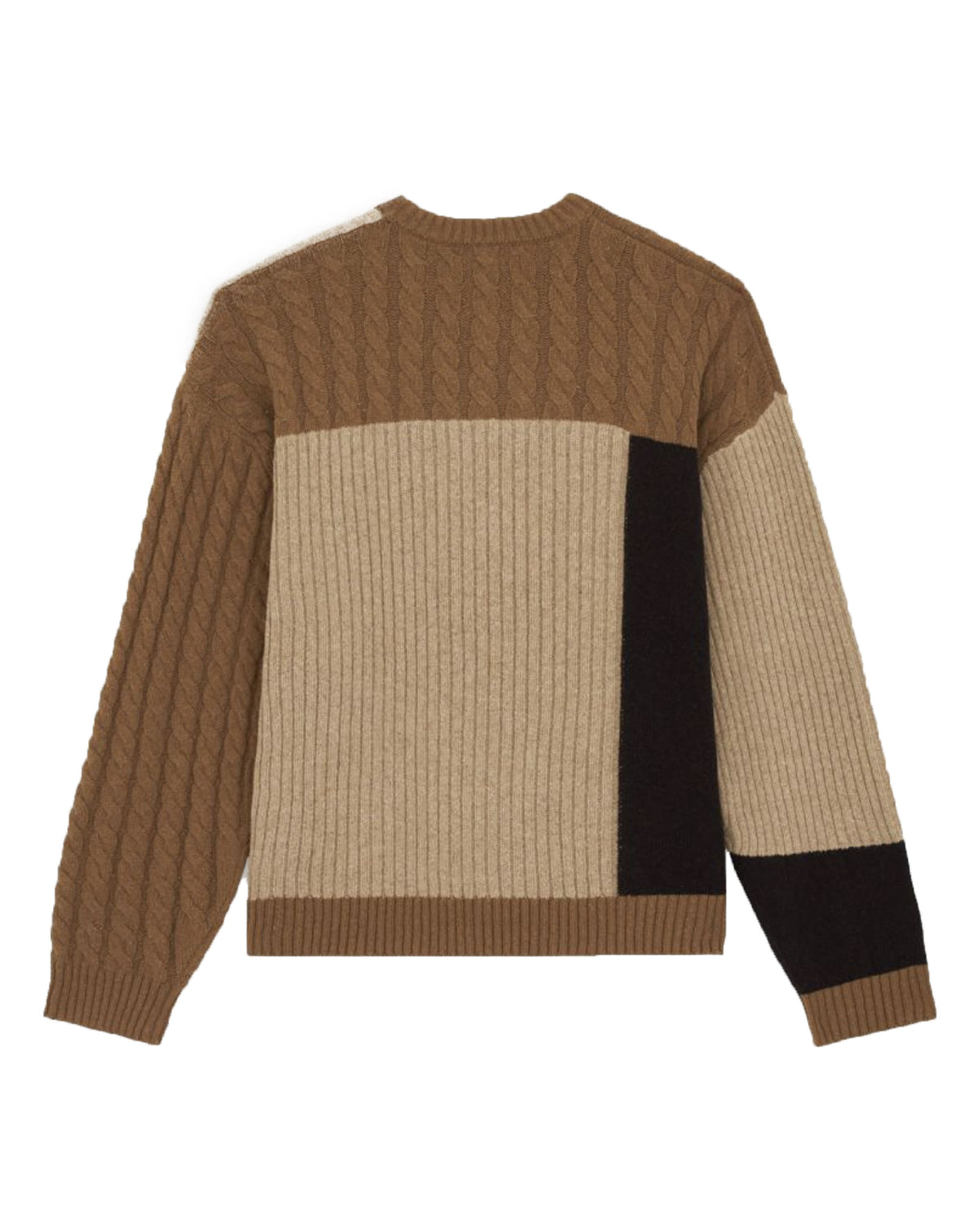 Maglione Uomo Dickies Lucas Patchwork Sweater Black