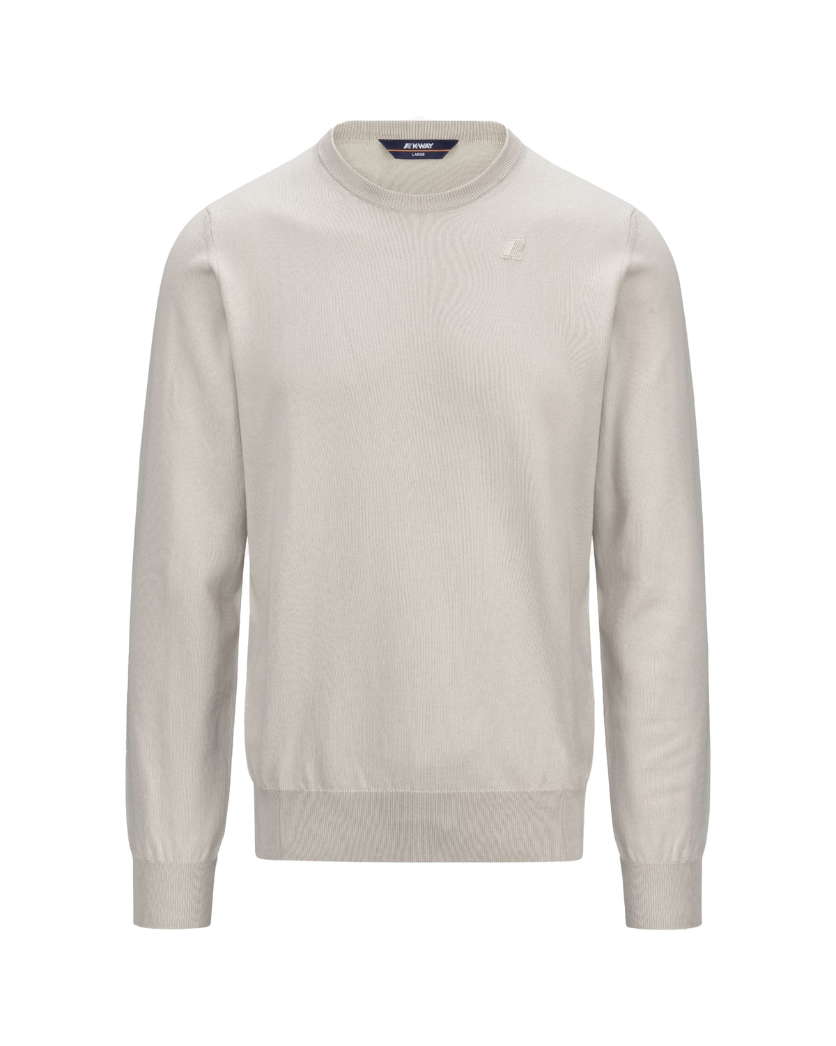 Maglione Uomo K-Way Sebastien Cotton PS Beige